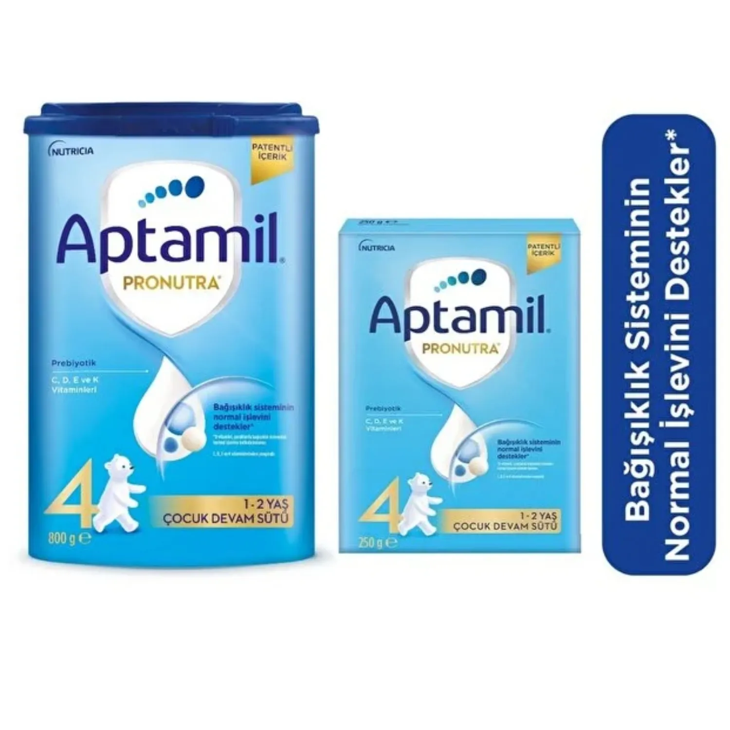 Aptamil 4 Devam Sütü 800 gr+ Aptamil 4 Devam Sütü 250 gr 