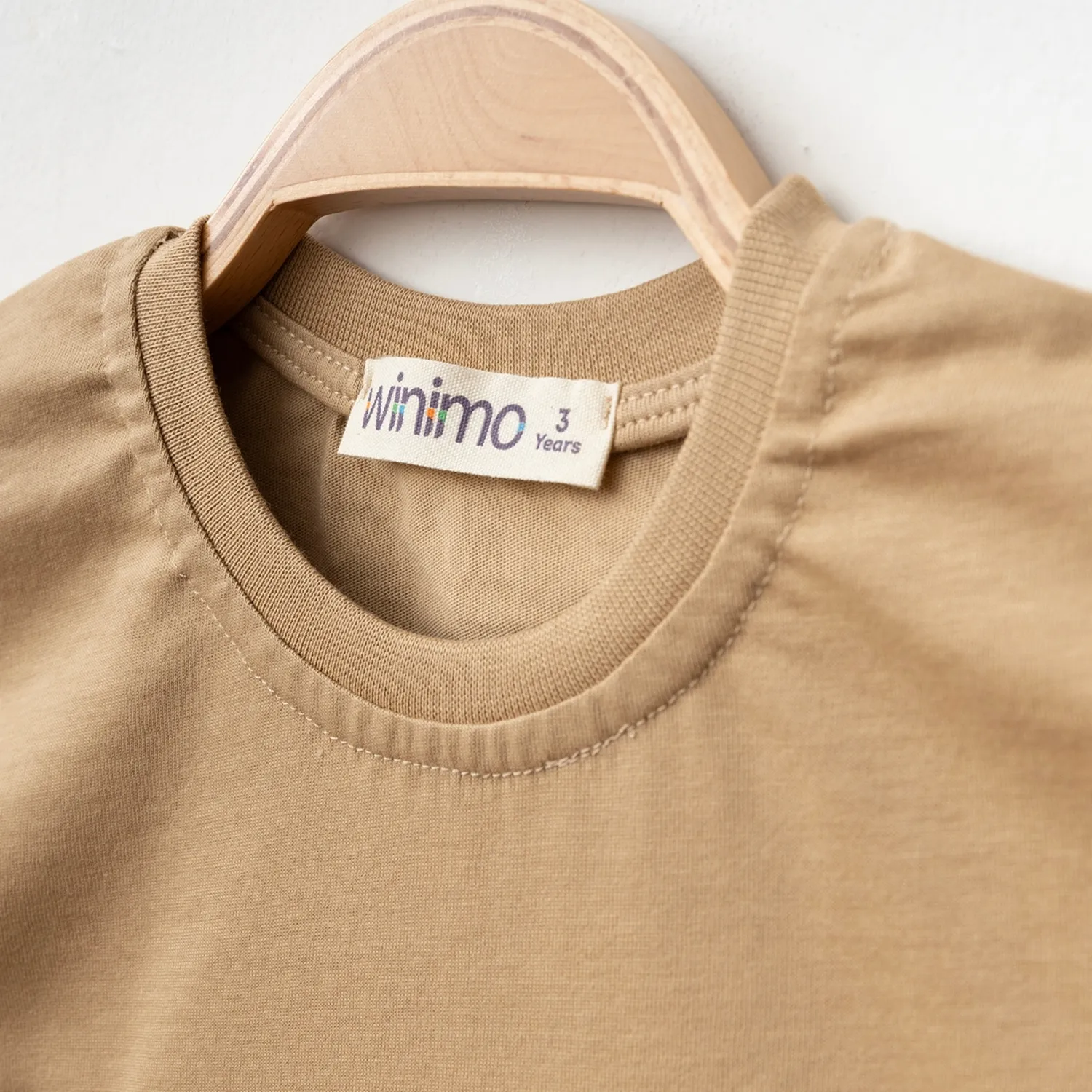 Winimo T-Shirt W Baskılı Sütlü Kahve
