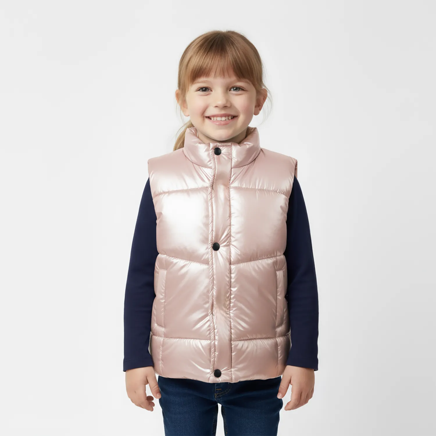 Ella Bonna Şişme Yelek Somon