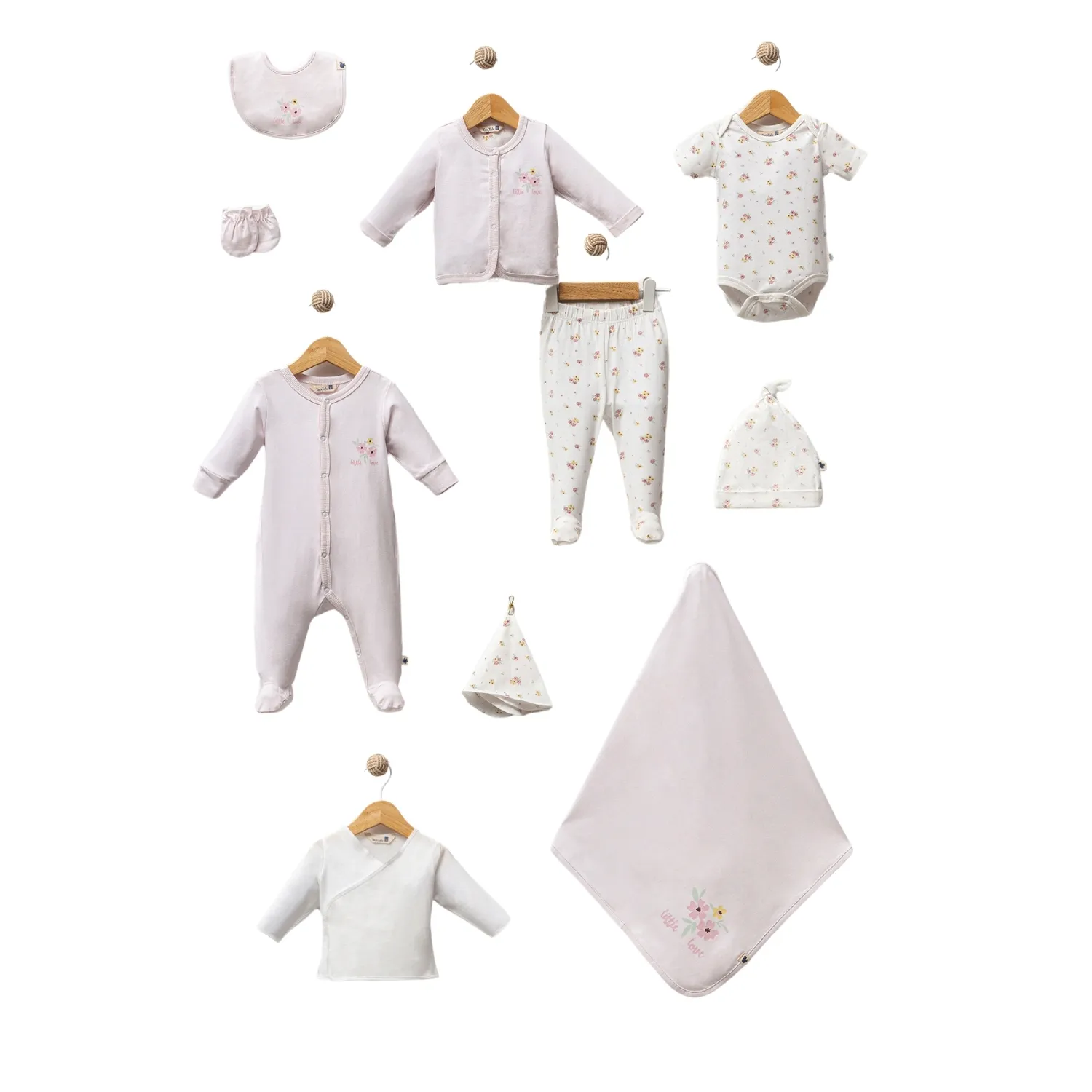 Totstale Hastane Çıkışı 10lu Little Love Pembe