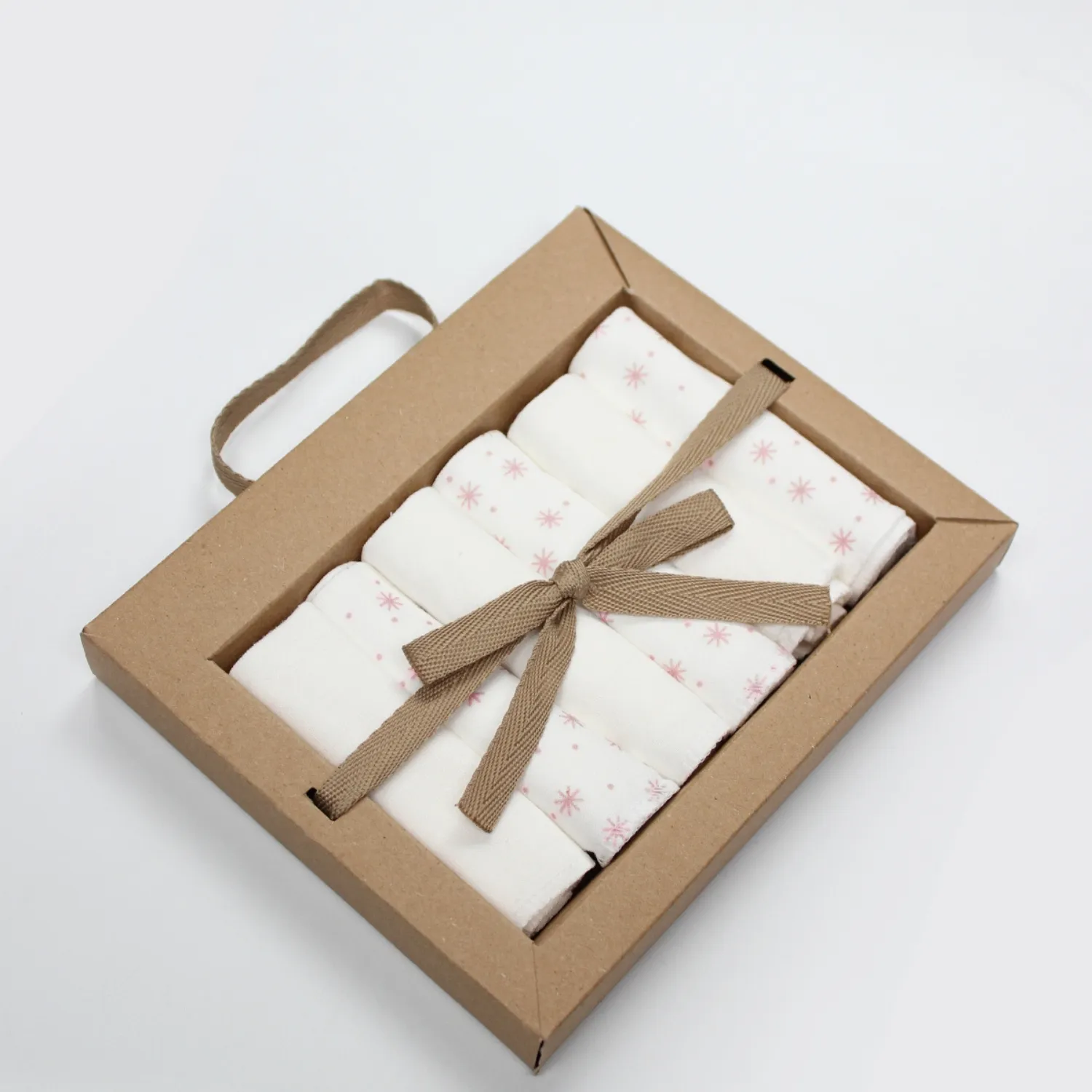 Bistyle Organik Mendil 6lı Stars Kutulu 20x20cm Pudra