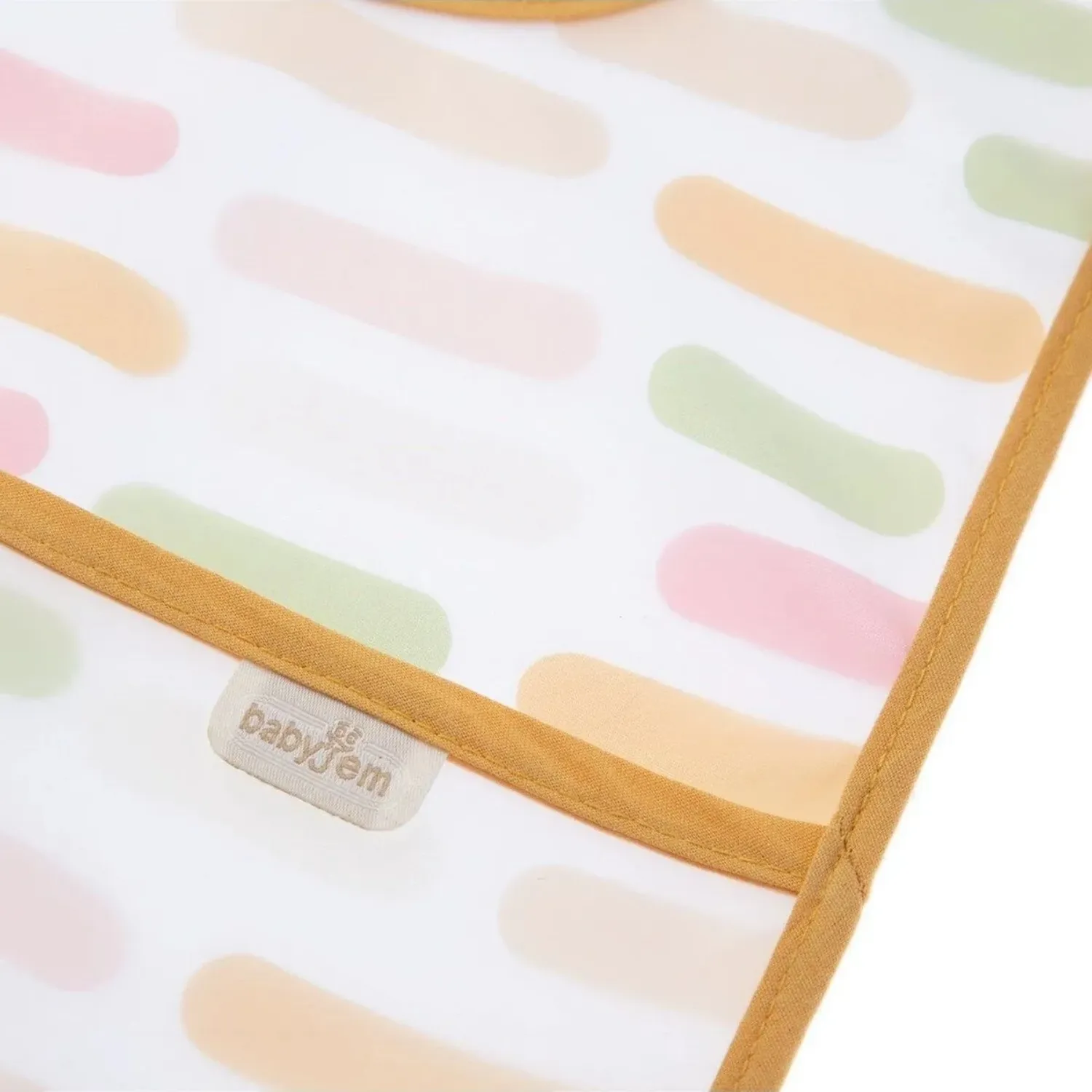 Babyjem Leke Tutmaz Önlük Pastel Şeritler