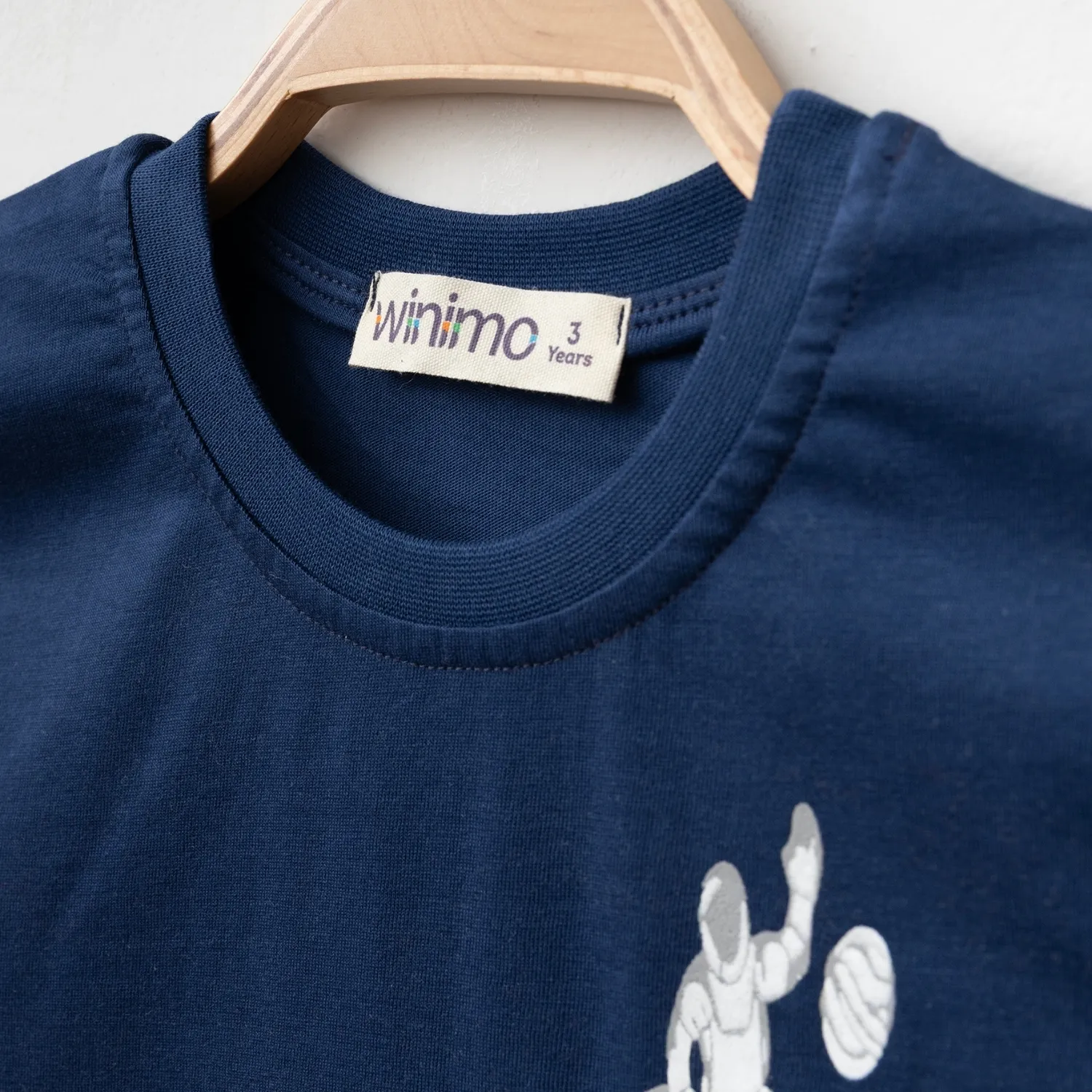 Winimo T-Shirt Are There Yet Baskılı Lacivert