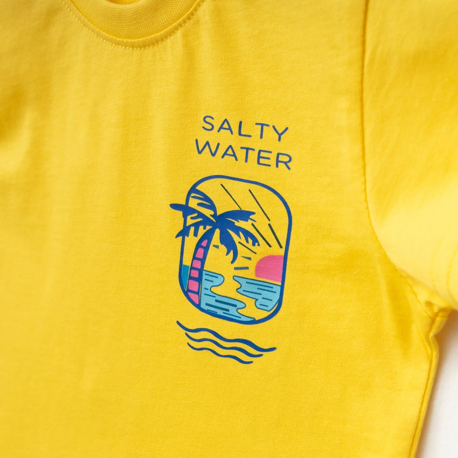 Winimo 2li Takım Salty Water Baskılı Sarı