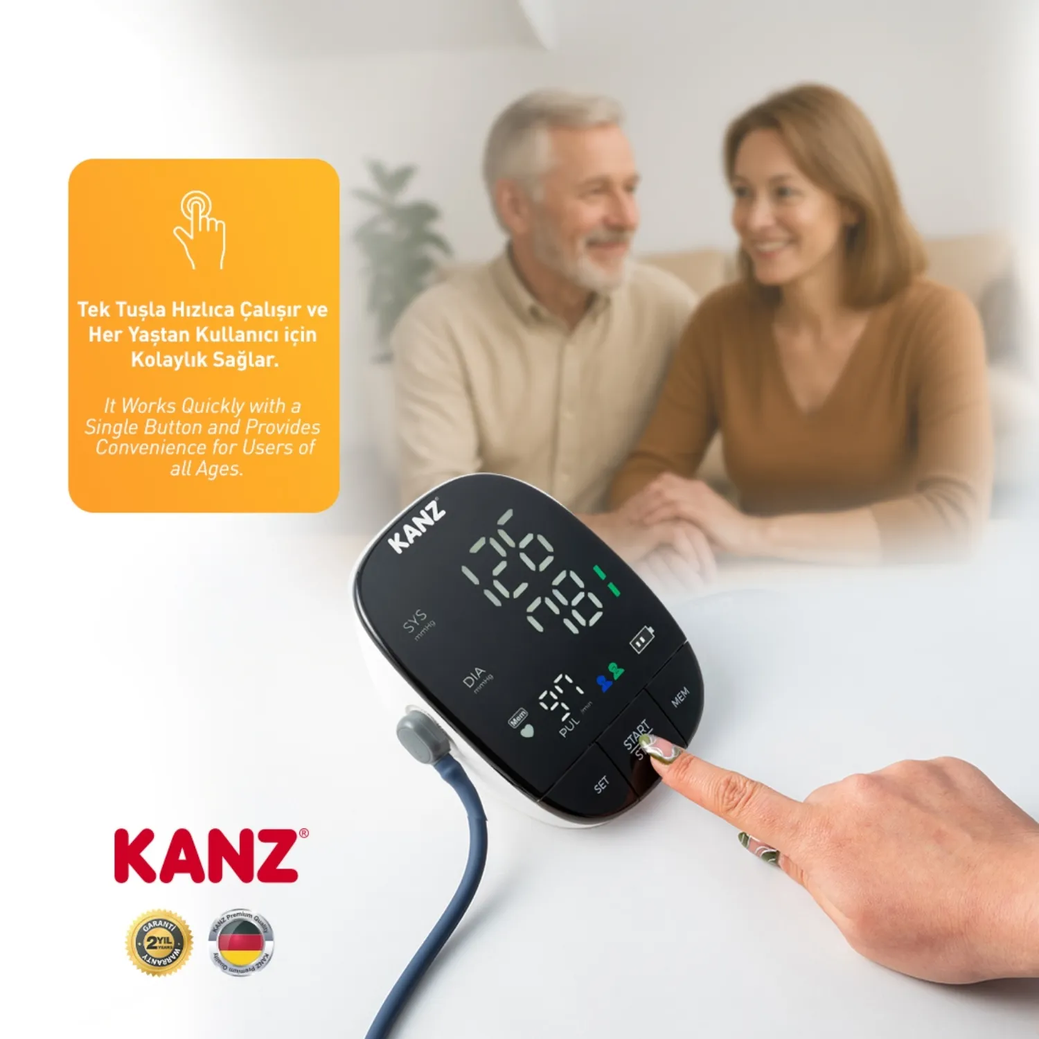 Kanz Dijital Tansiyon Aleti 