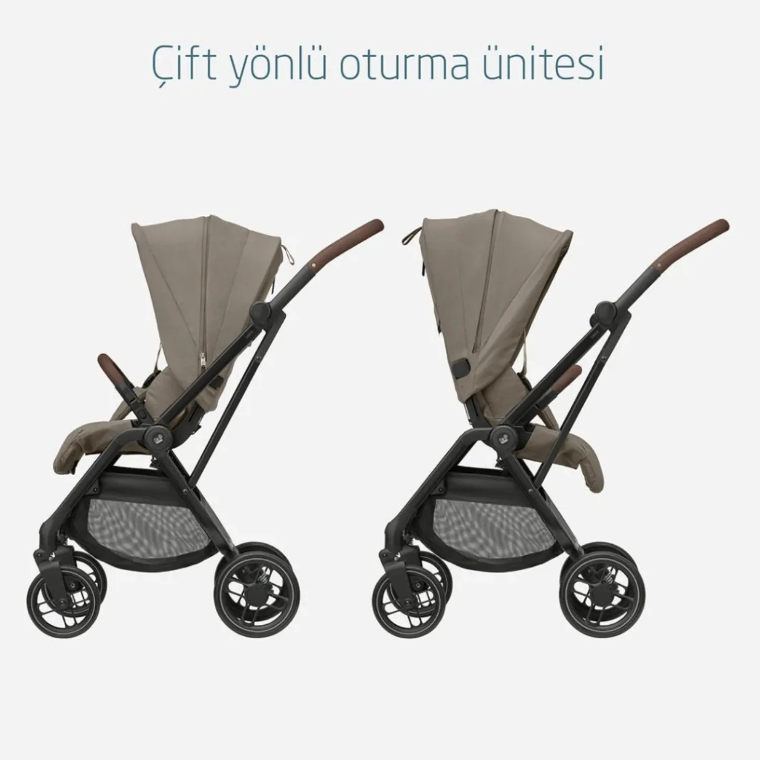 Maxi Cosi Leona2 Çift Yönlü Bebek Arabası Twillic Truffle