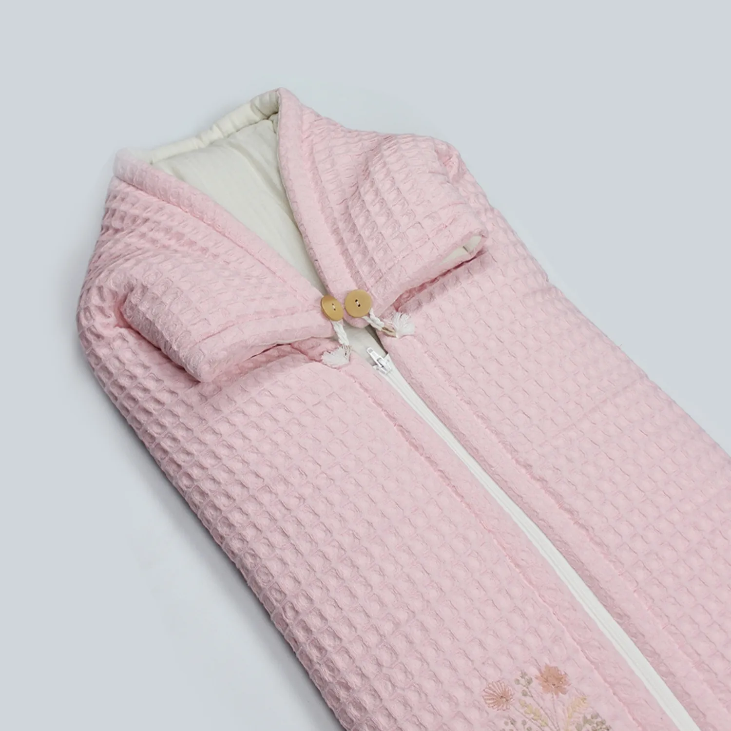 Bistyle Battaniye Pike Fermuarlı Natural Life Girl Pembe