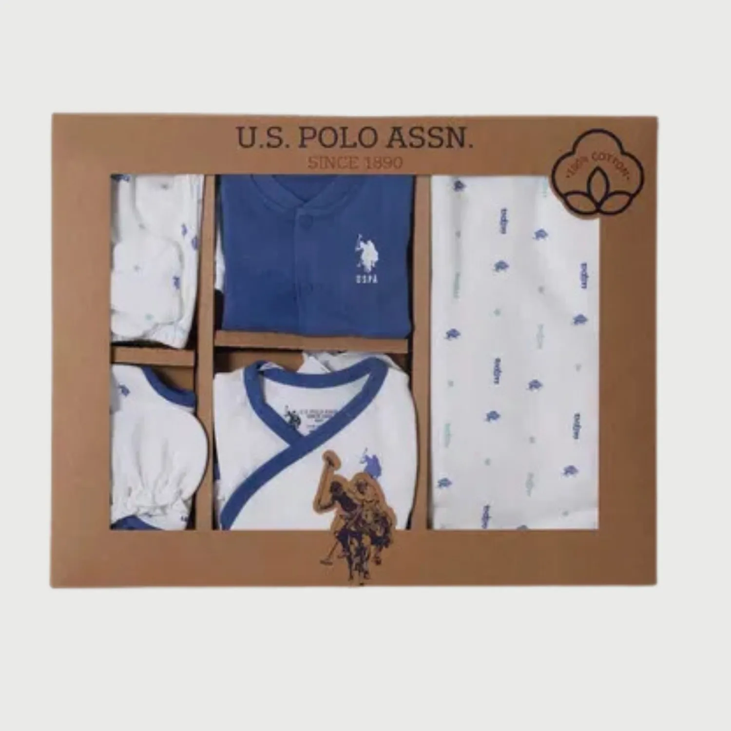 U.S. Polo Hastane Çıkışı 10lu Beyaz