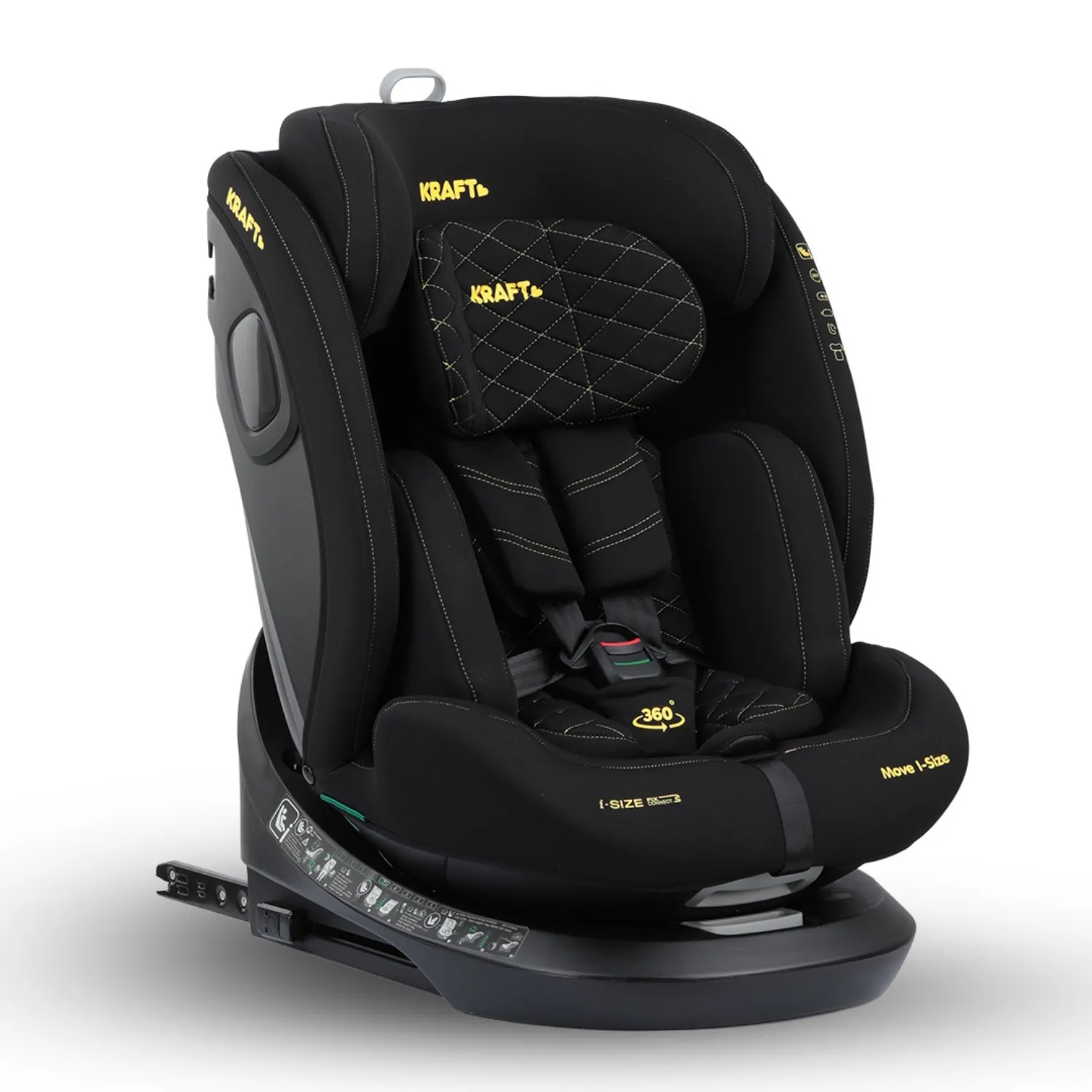 Kraft Move I-Size Oto Koltuğu 0-36 Kg Black Yellow