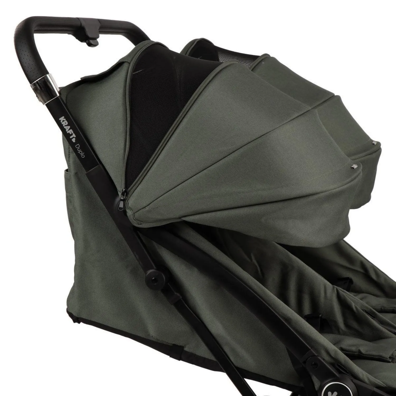 Kraft Duplo İkiz Bebek Arabası Green