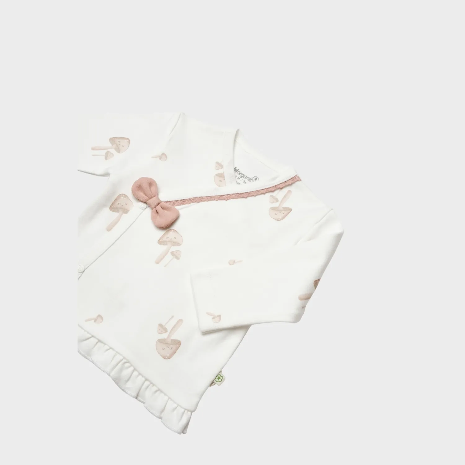 Bibaby Organik Boxer 3lü Sweet Lady Baby Açık Bej
