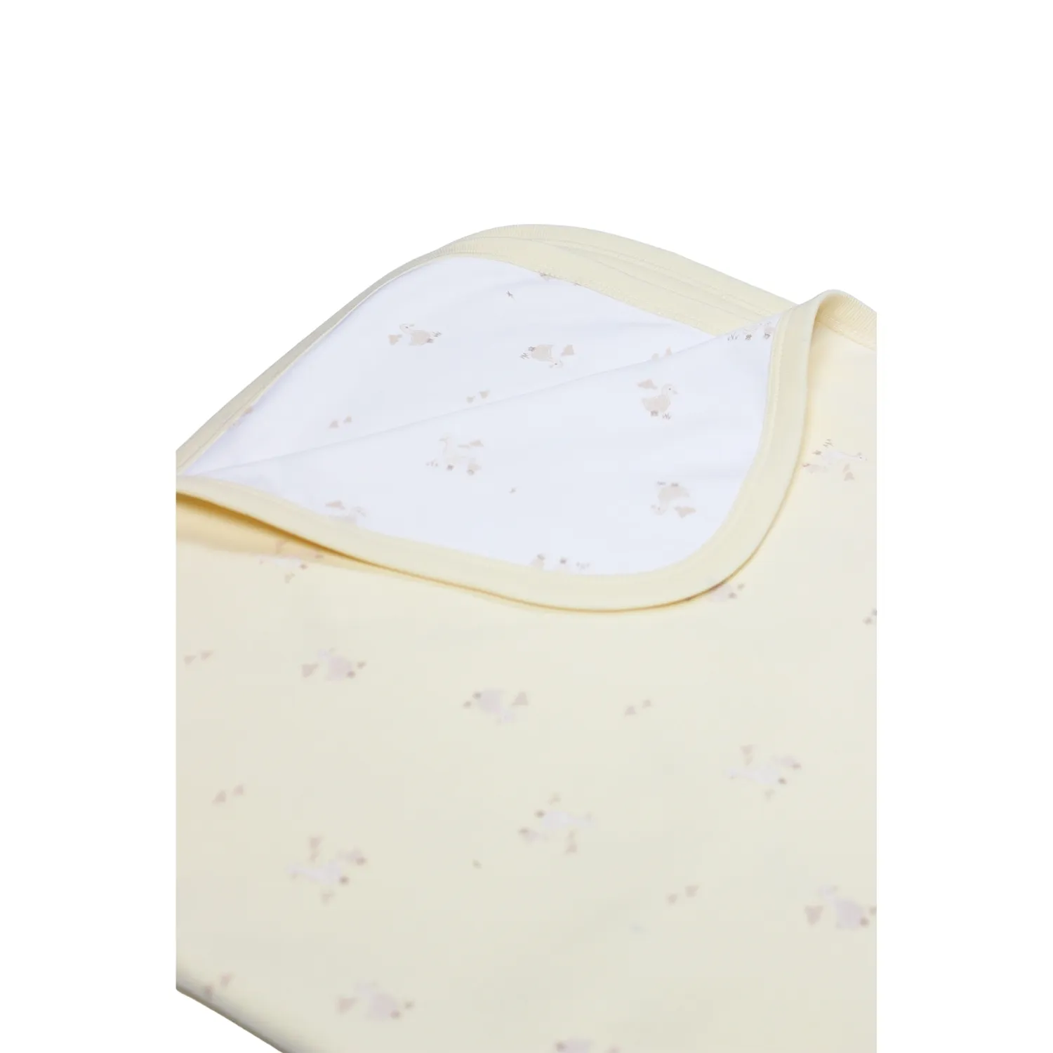 Bistyle Battaniye Penye Welcome Baby Duck Sarı - Ekru