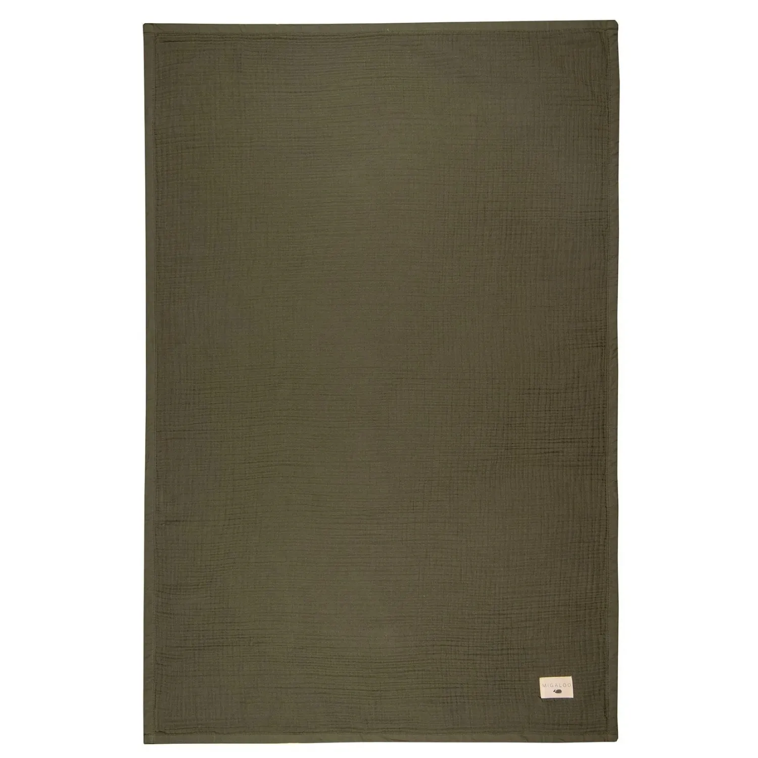 Mixi Baby Müslin Örtü Dört Katlı 90x120 cm Haki