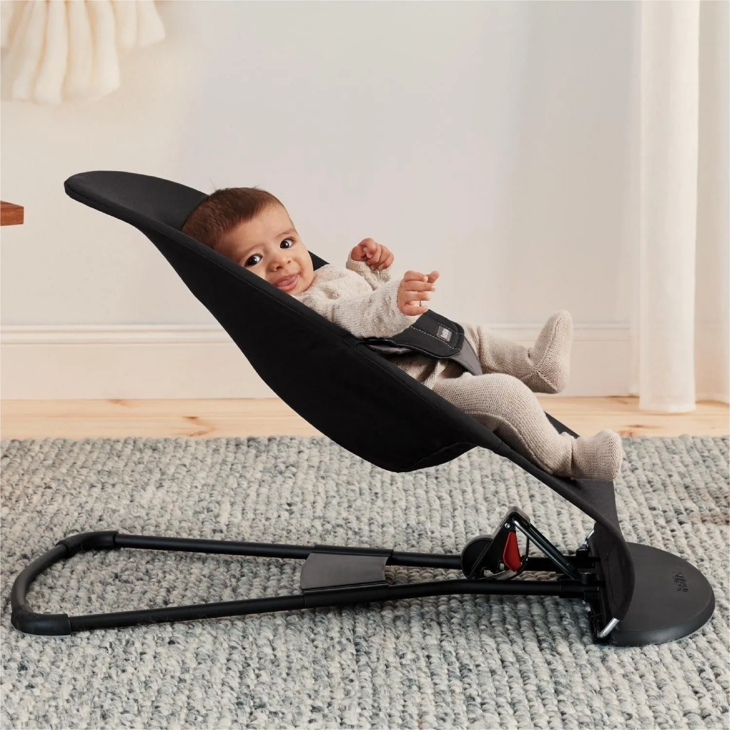 Babybjörn Balance Soft Ana Kucağı Woven Cotton Jersey Tri Fabric Dark Grey