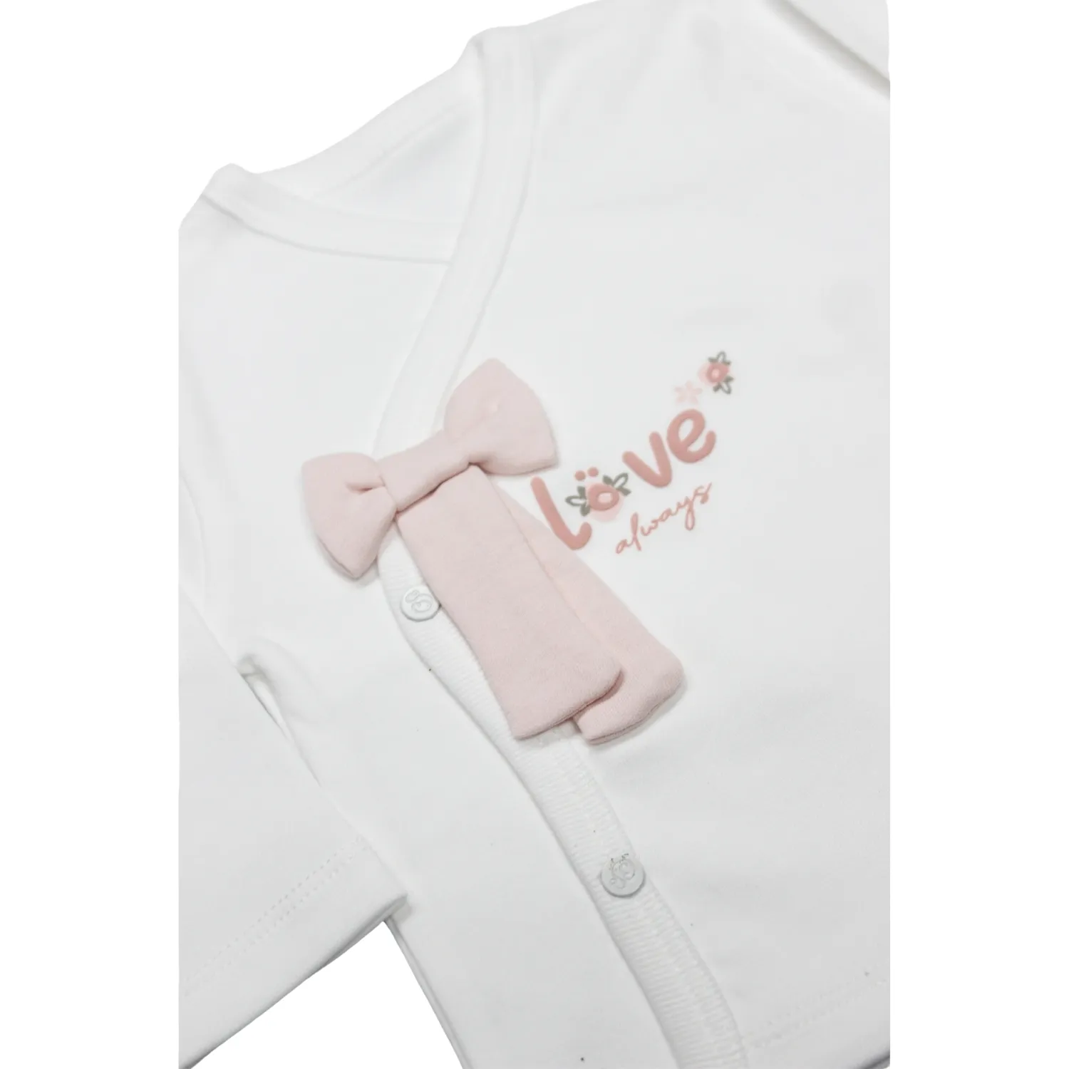 Bistyle Hastane Çıkışı 10lu Grow in Love Pembe - Ekru