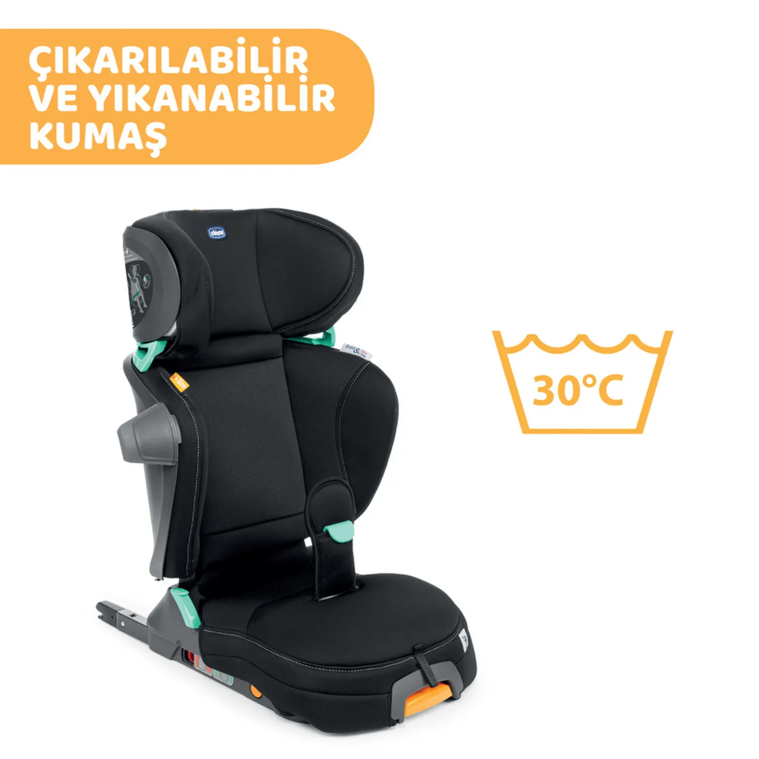 Chicco Fold Go I-Size Oto Koltuğu 15-36 Kg Omra