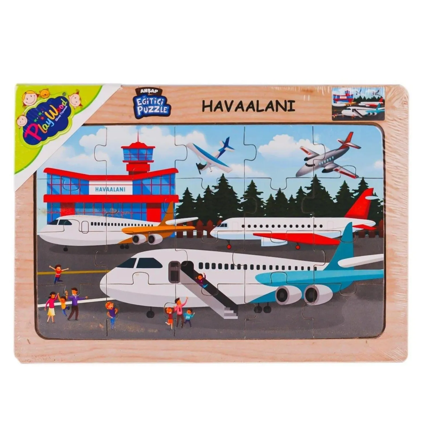 Play Woodl Eğitici Puzzle Havaalanı