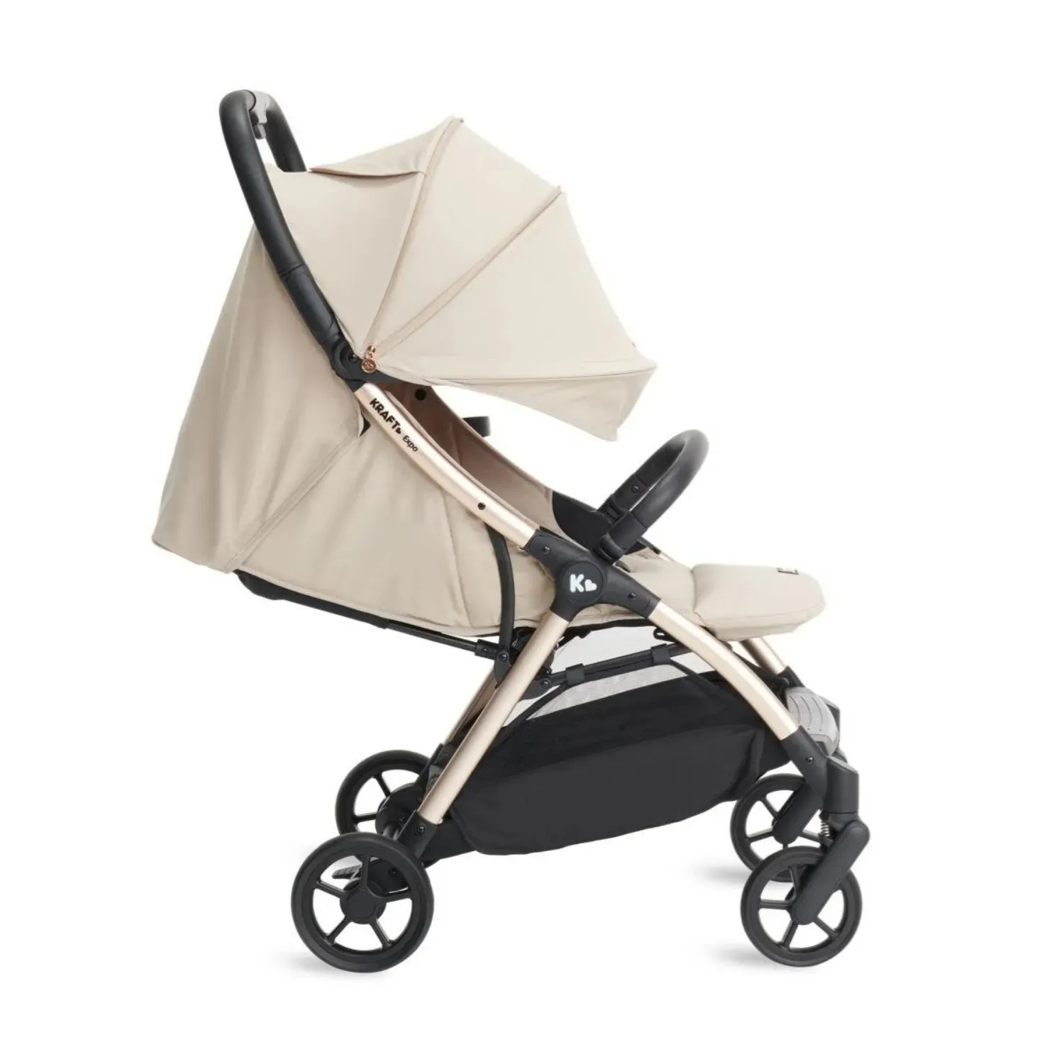 Kraft Expo Kabin Bebek Arabası Black Gold