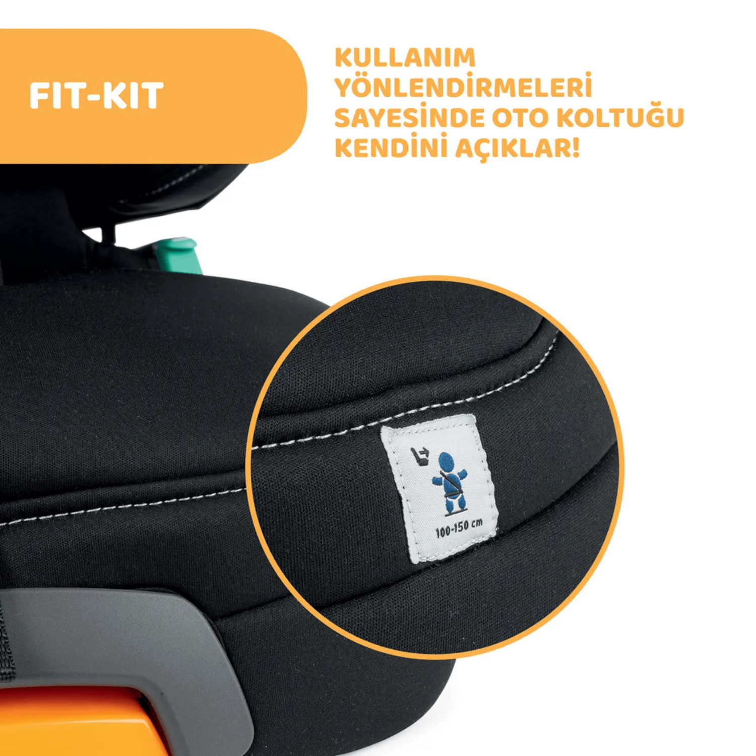 Chicco Fold Go I-Size Oto Koltuğu 15-36 Kg Omra