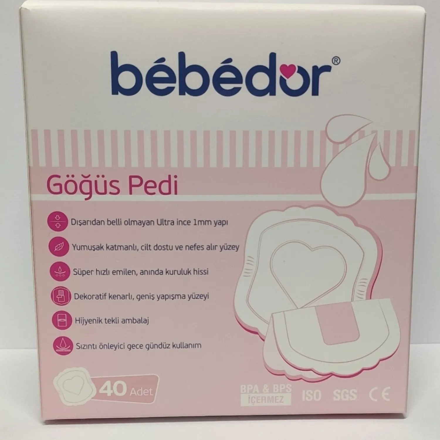 Bebedor Göğüs Pedi (Yeni)