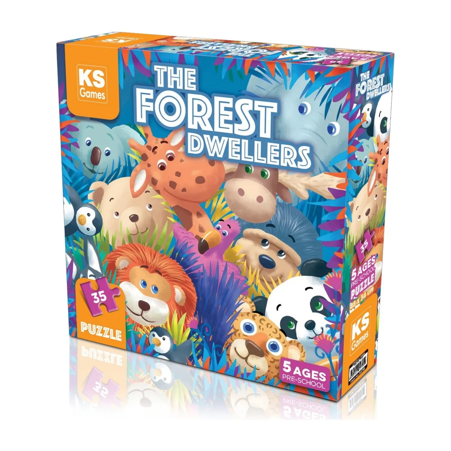 Ks Games The Forest Dwellers Puzzle 35 Parça