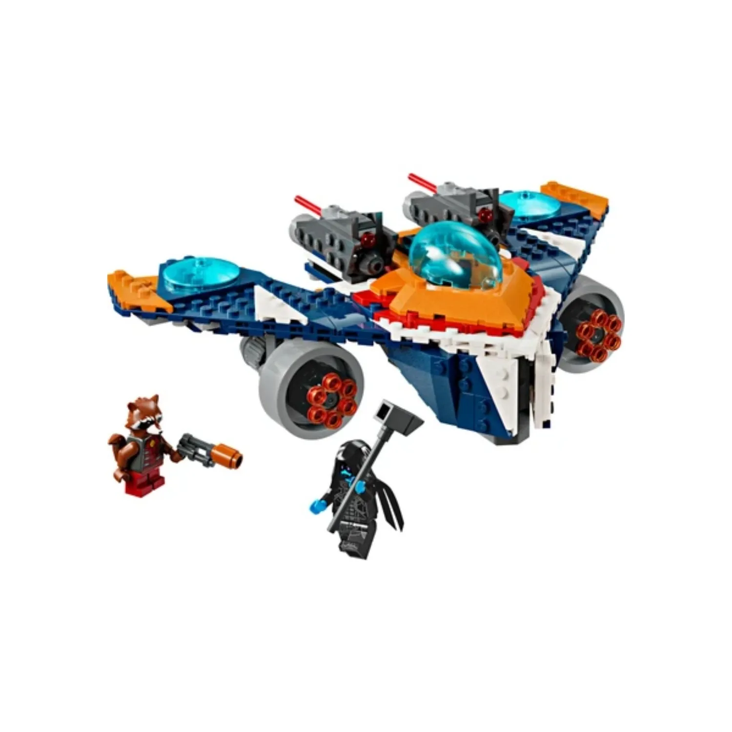 LEGO® Marvel Rocket'in Warbird Aracı Ronan'a Karşı 76278