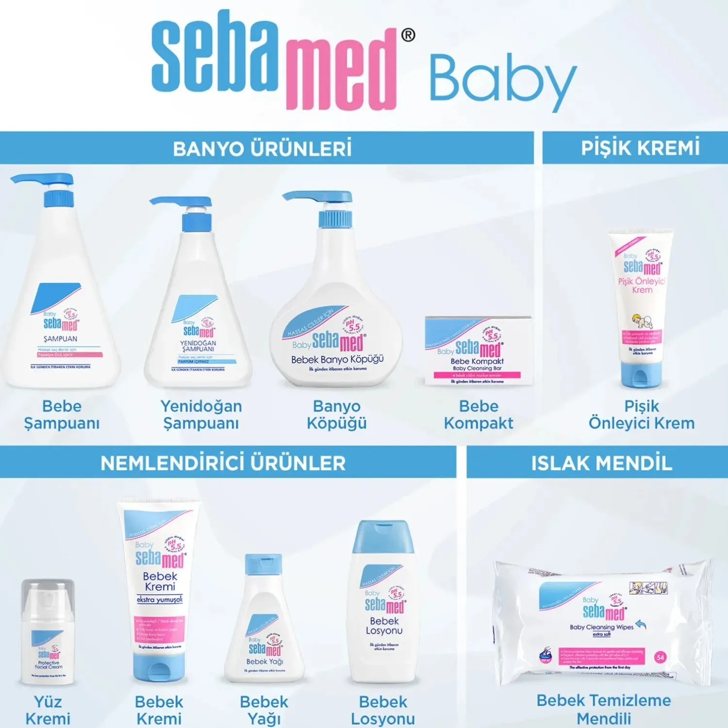 Sebamed Bebek Şampuanı 750 ml*2