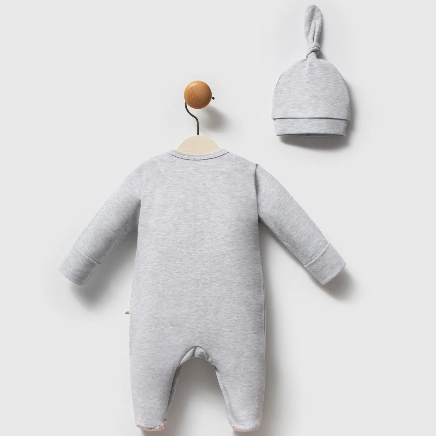 Moi Noi Tulum Şapka Takım Tea Gri