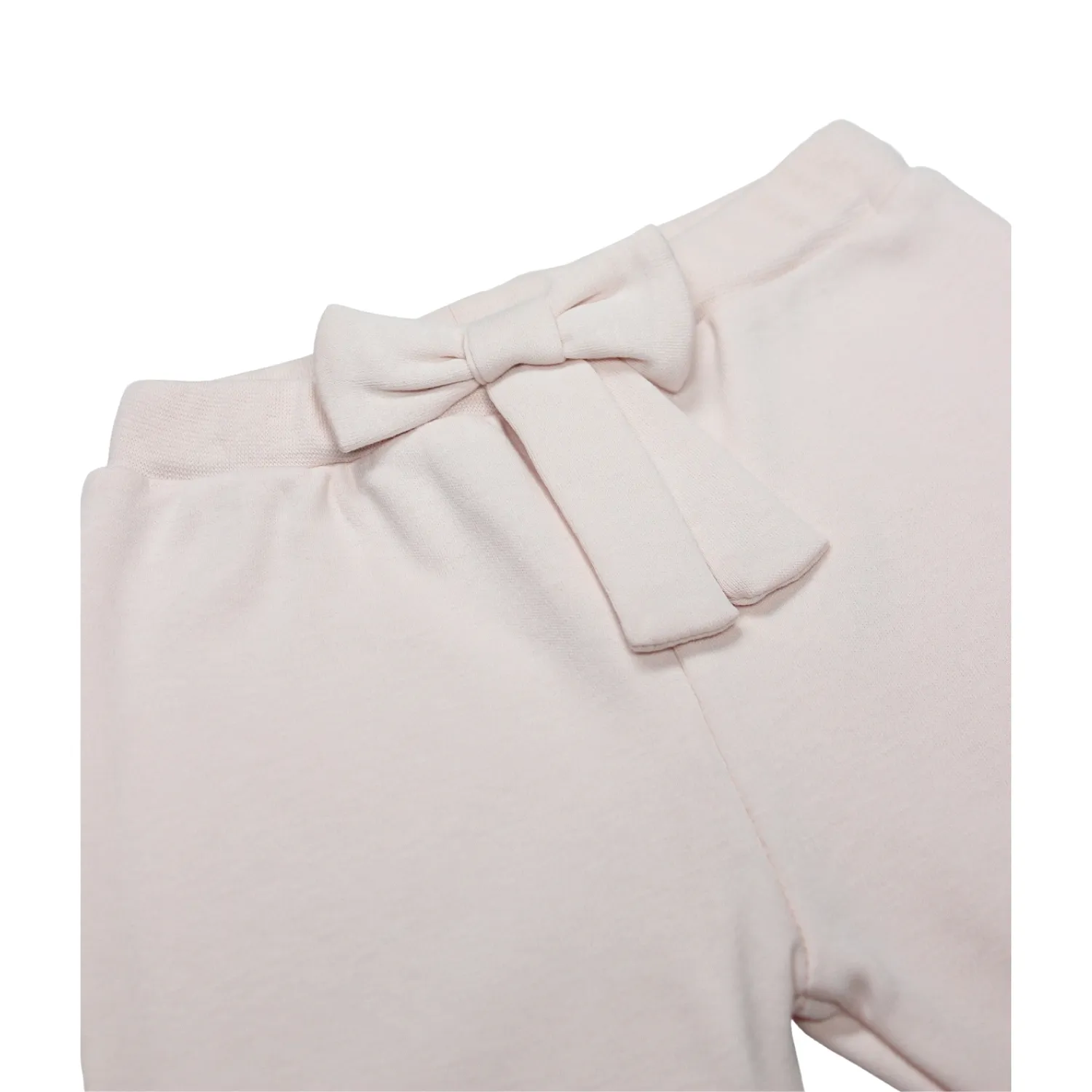 Bistyle Pantolon Patiksiz Grow in Love Pembe - Ekru