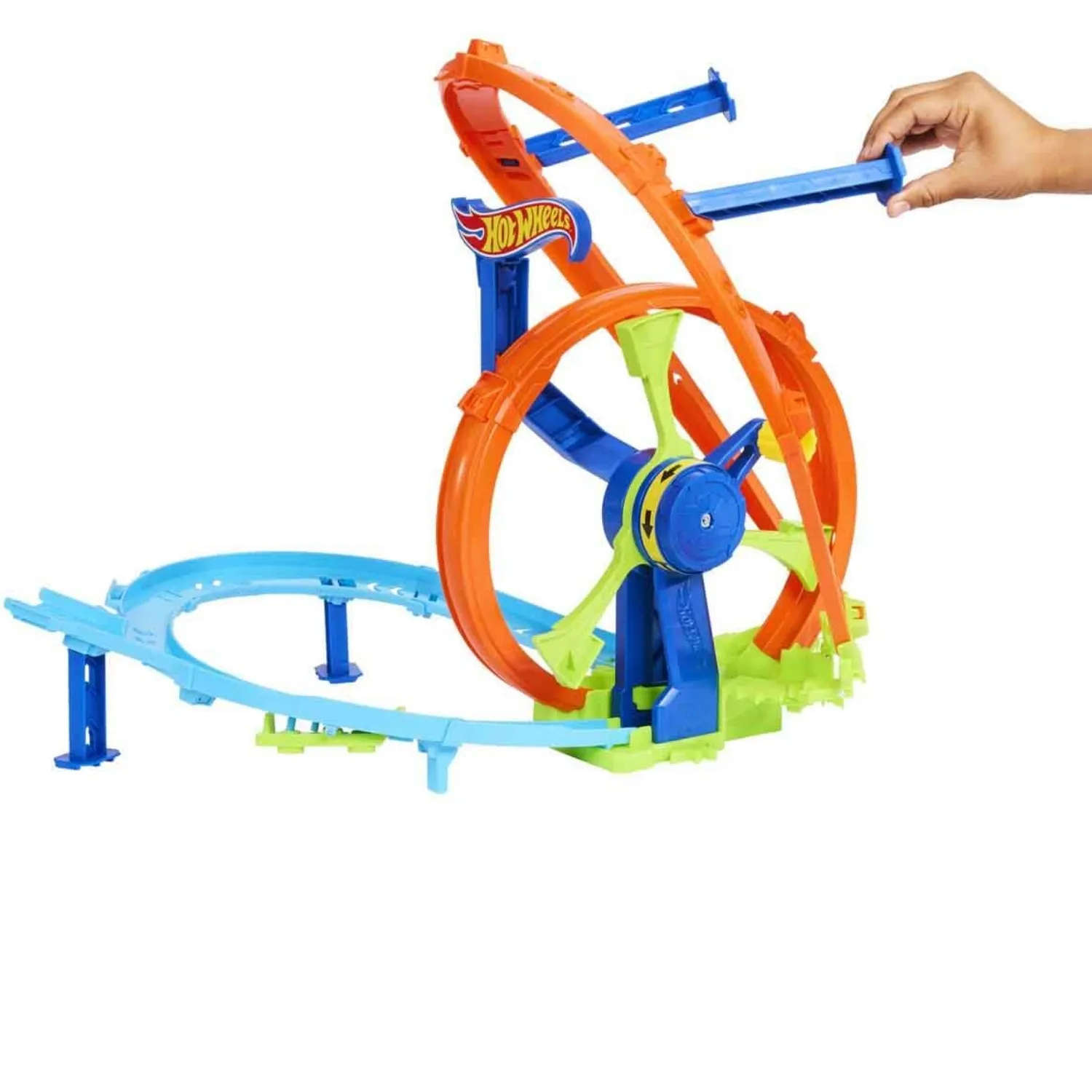 Hot Wheels Hızlı Fırlatma ve Döngü Parkuru Oyun Seti