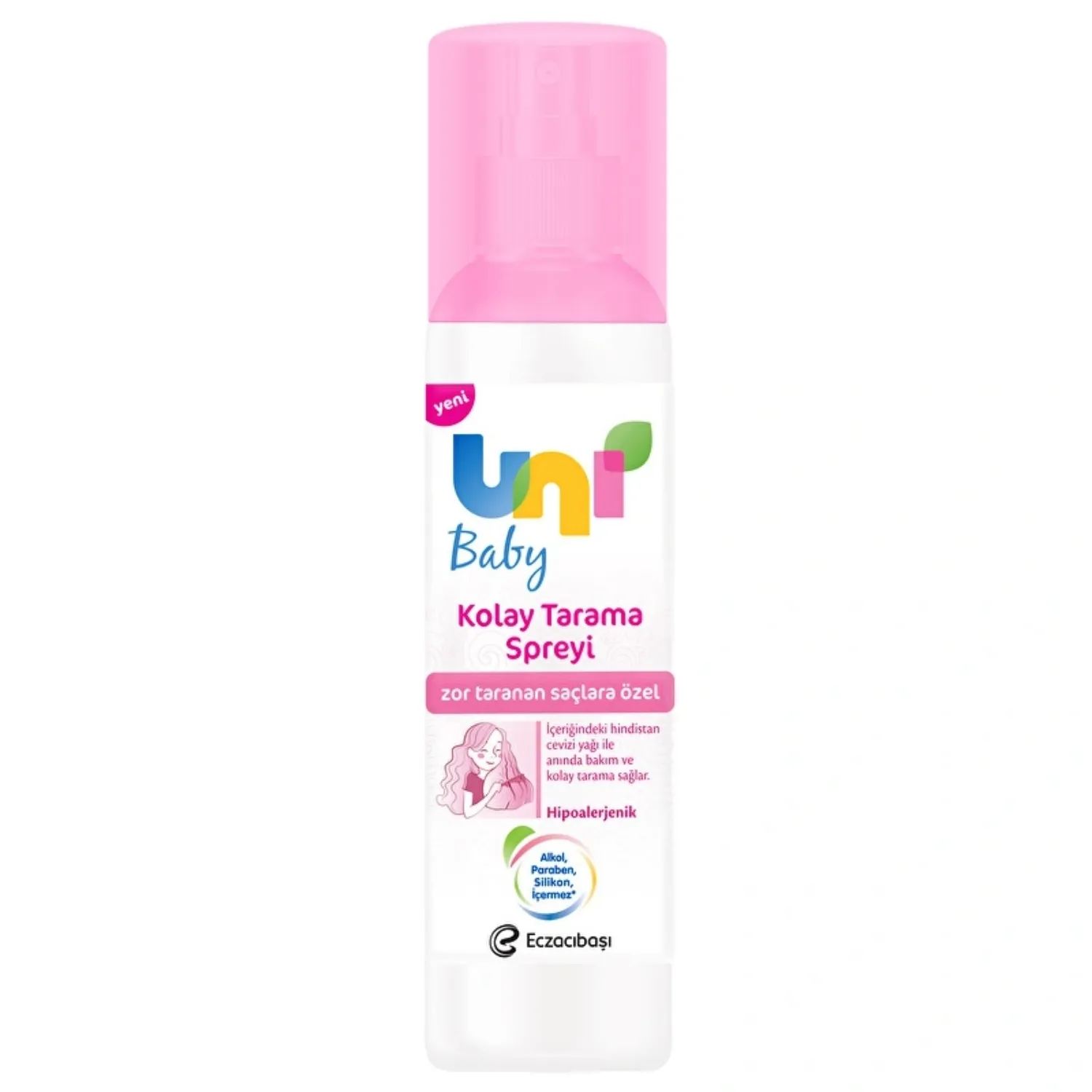 Uni Baby Bebek Şampuan 200 ml + Kolay Tarama Spreyi 200 ml