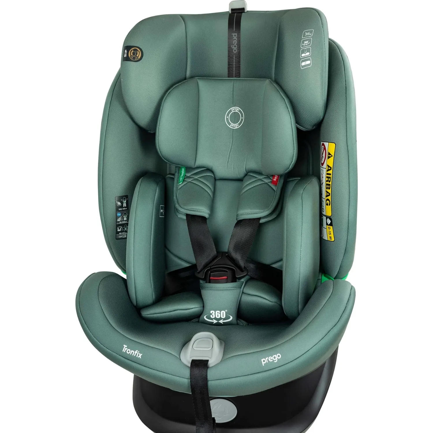 Prego Q9004 Tronfix I-Size Oto Koltuğu 0-36 Kg Yeşil