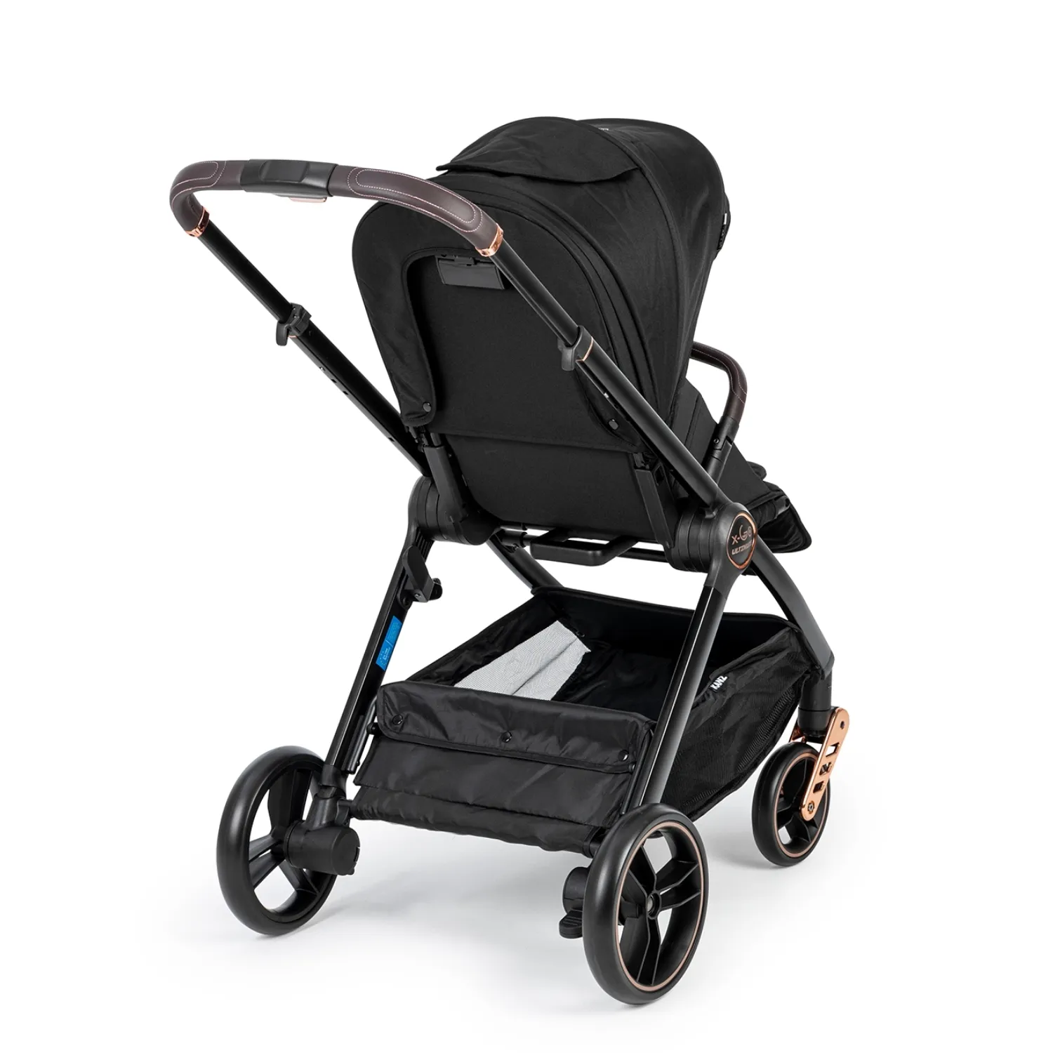Kanz X-Go Ultimate Travel Sistem Bebek Arabası Rose Gold Siyah
