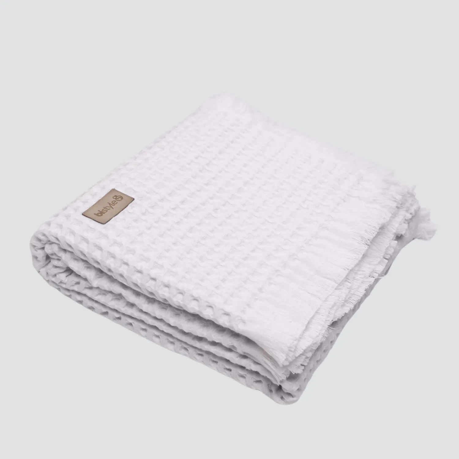 Bistyle Battaniye Pike Style Baby 110x110cm Gri