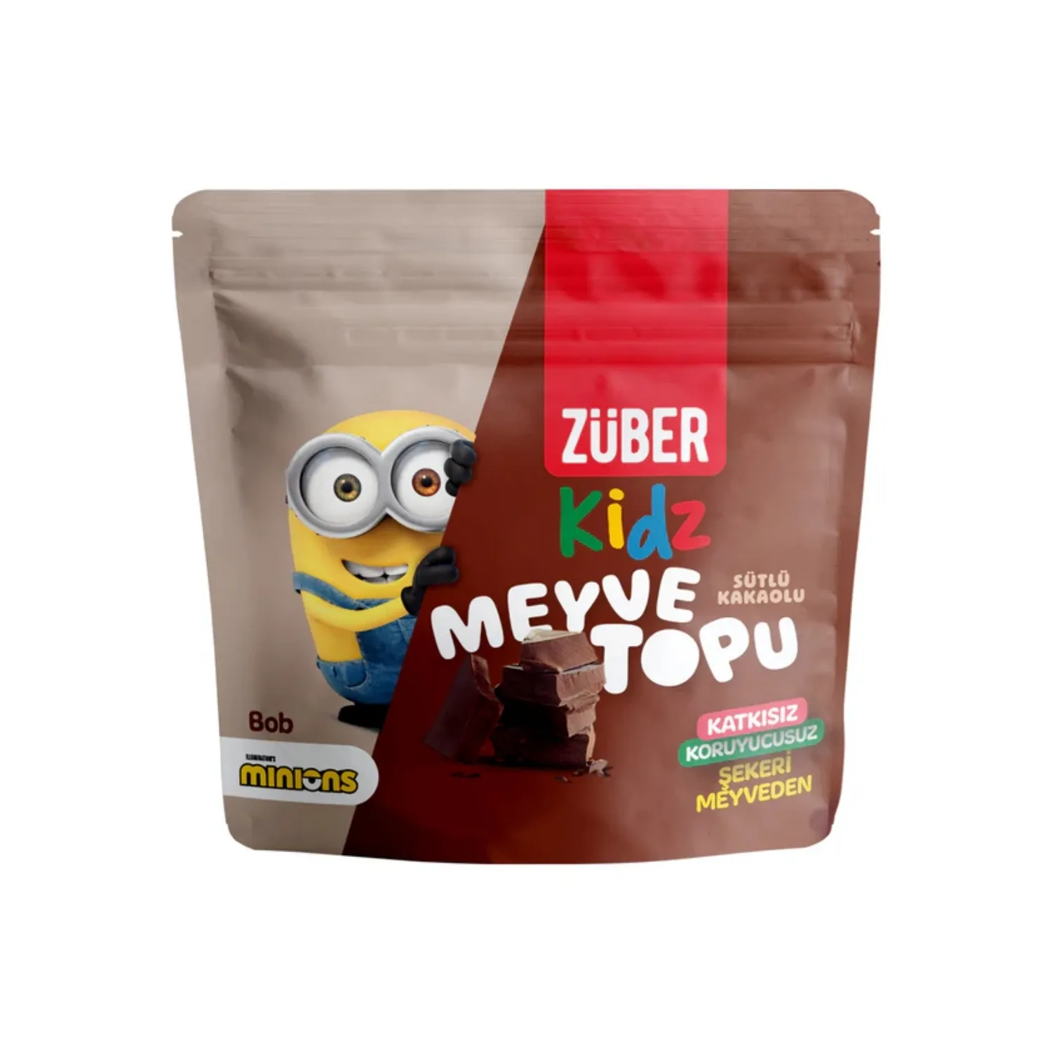 Züber Kidz Sütlü Kakaolu Meyve Topu 42g