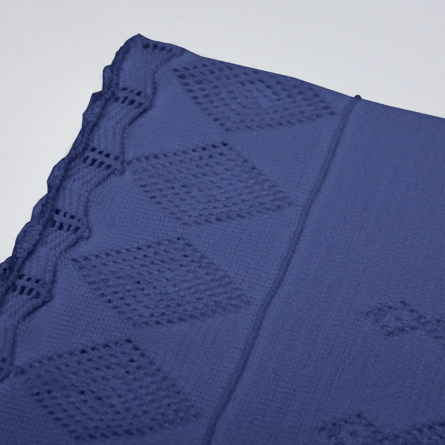 Bistyle Battaniye Triko Knitwear Colors İndigo