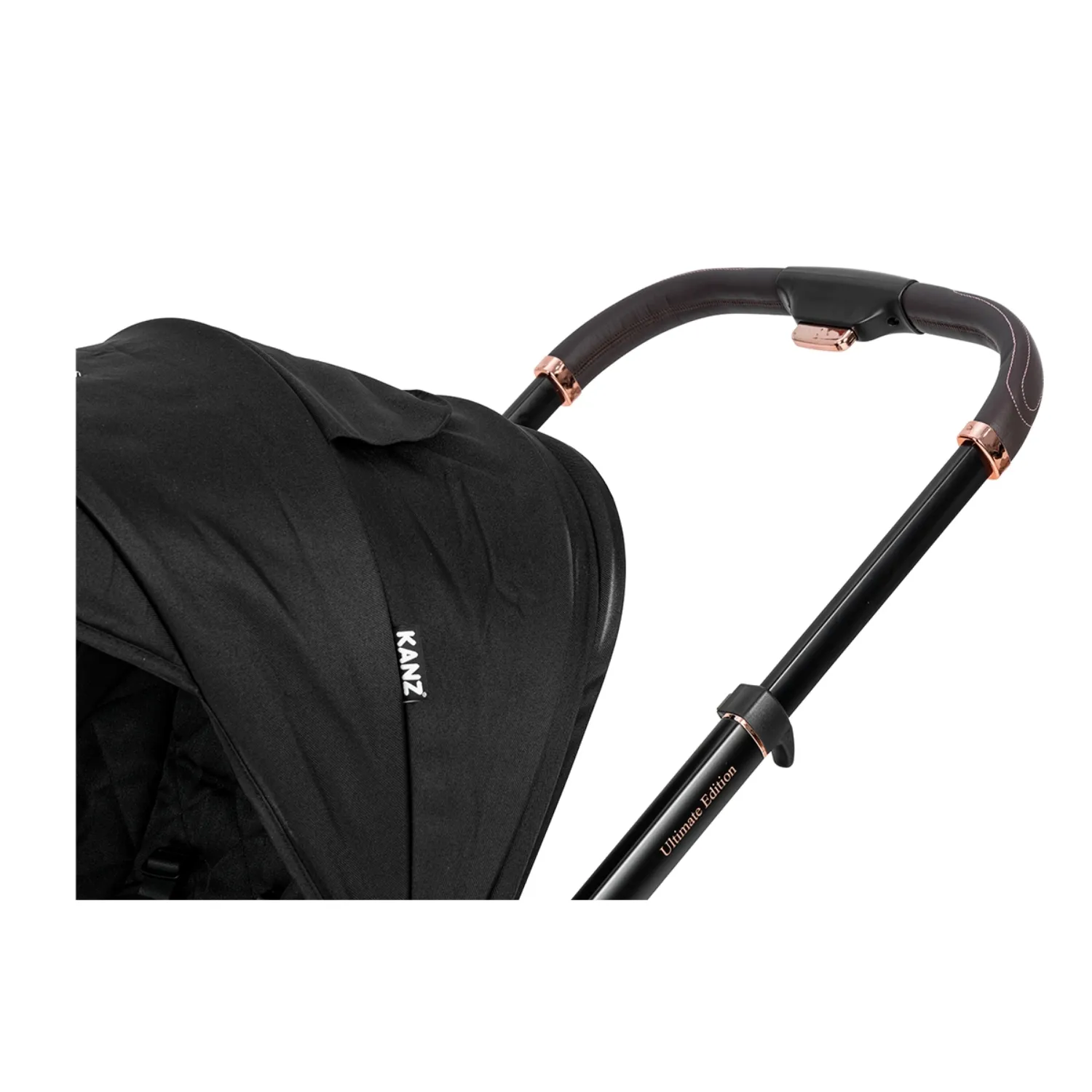 Kanz X-Go Ultimate Travel Sistem Bebek Arabası Rose Gold Siyah