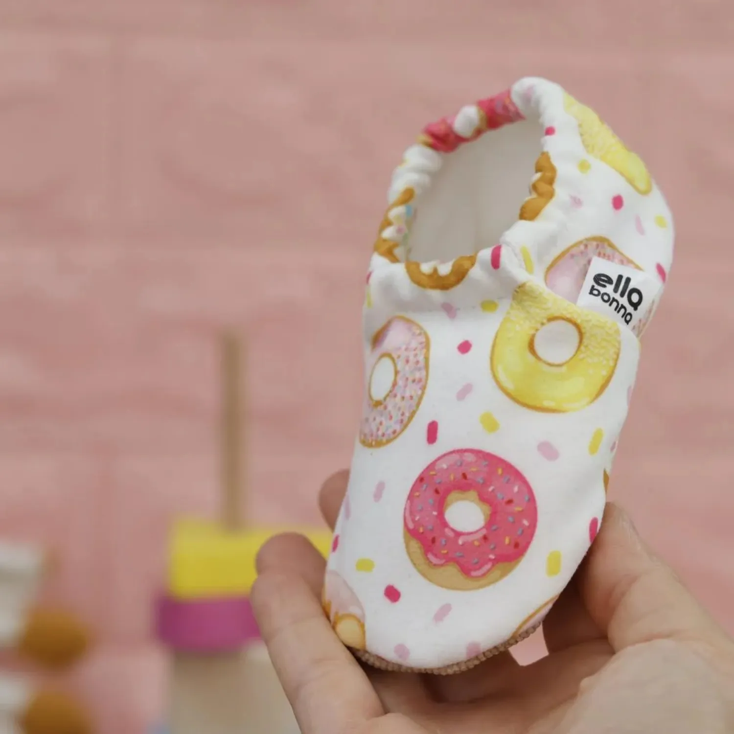 Ella Bonna Patik Kaydırmaz Taban Donut