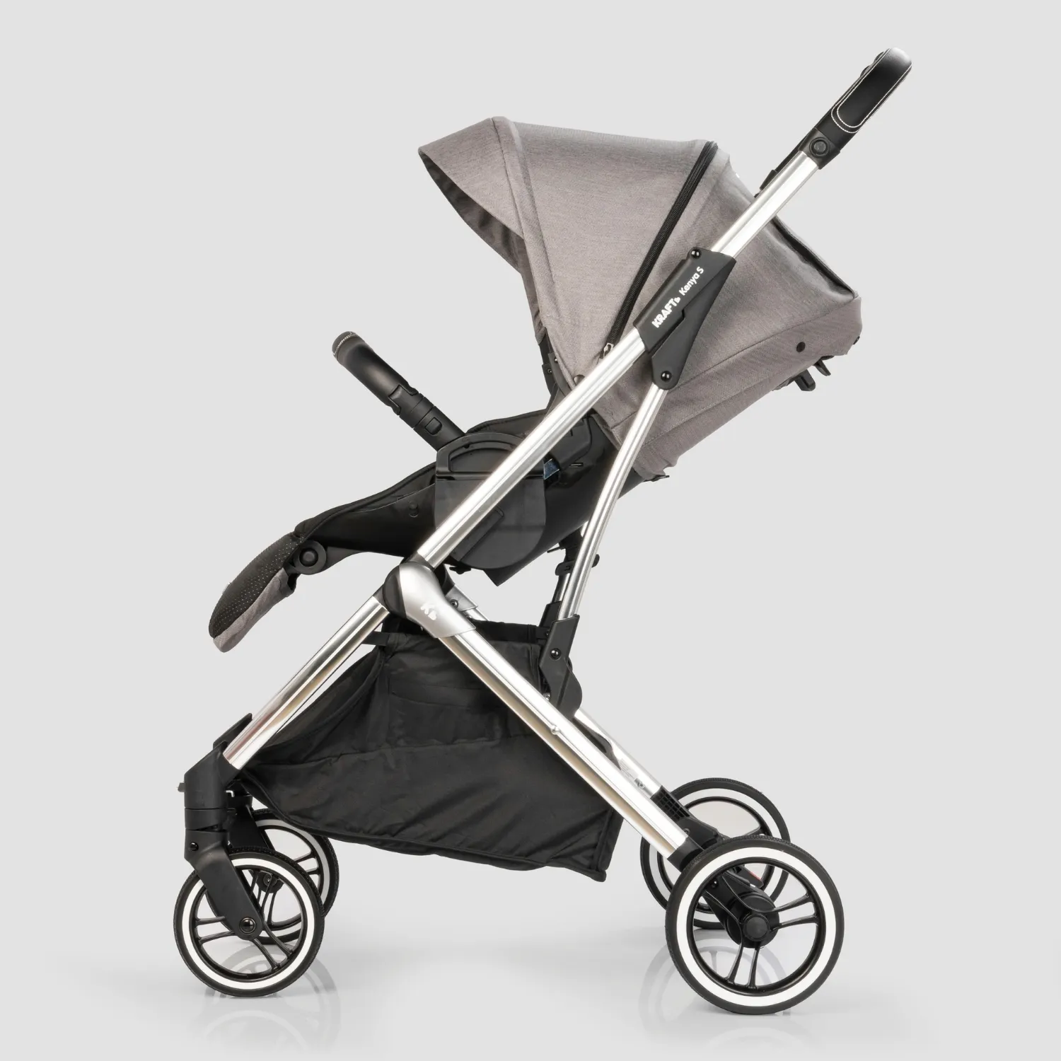 Kraft Kenya S Armor Plus Travel Sistem Bebek Arabası Grey