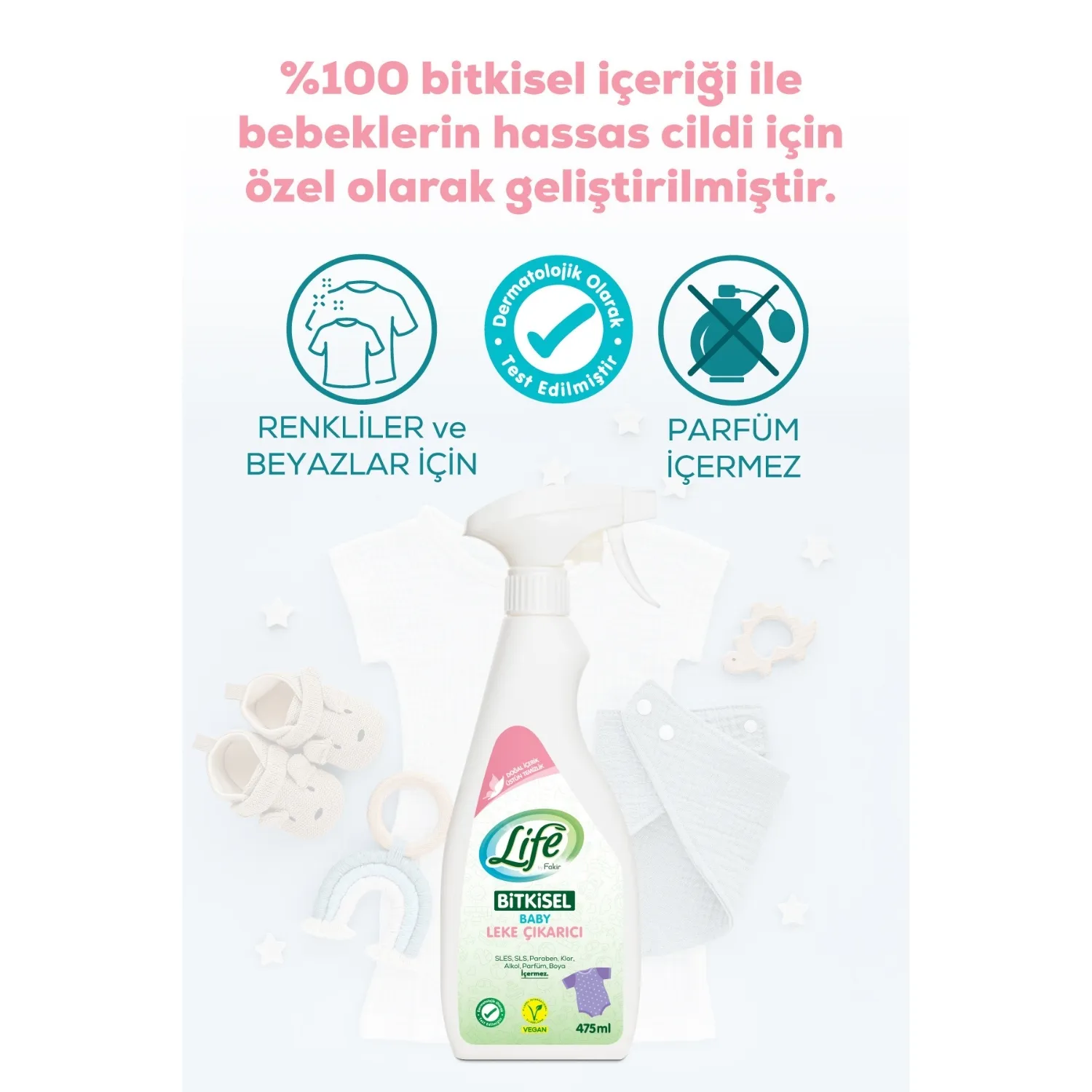 Life by Fakir Leke Çıkarıcı 475ml Life by Fakir Leke Çıkarıcı 475ml