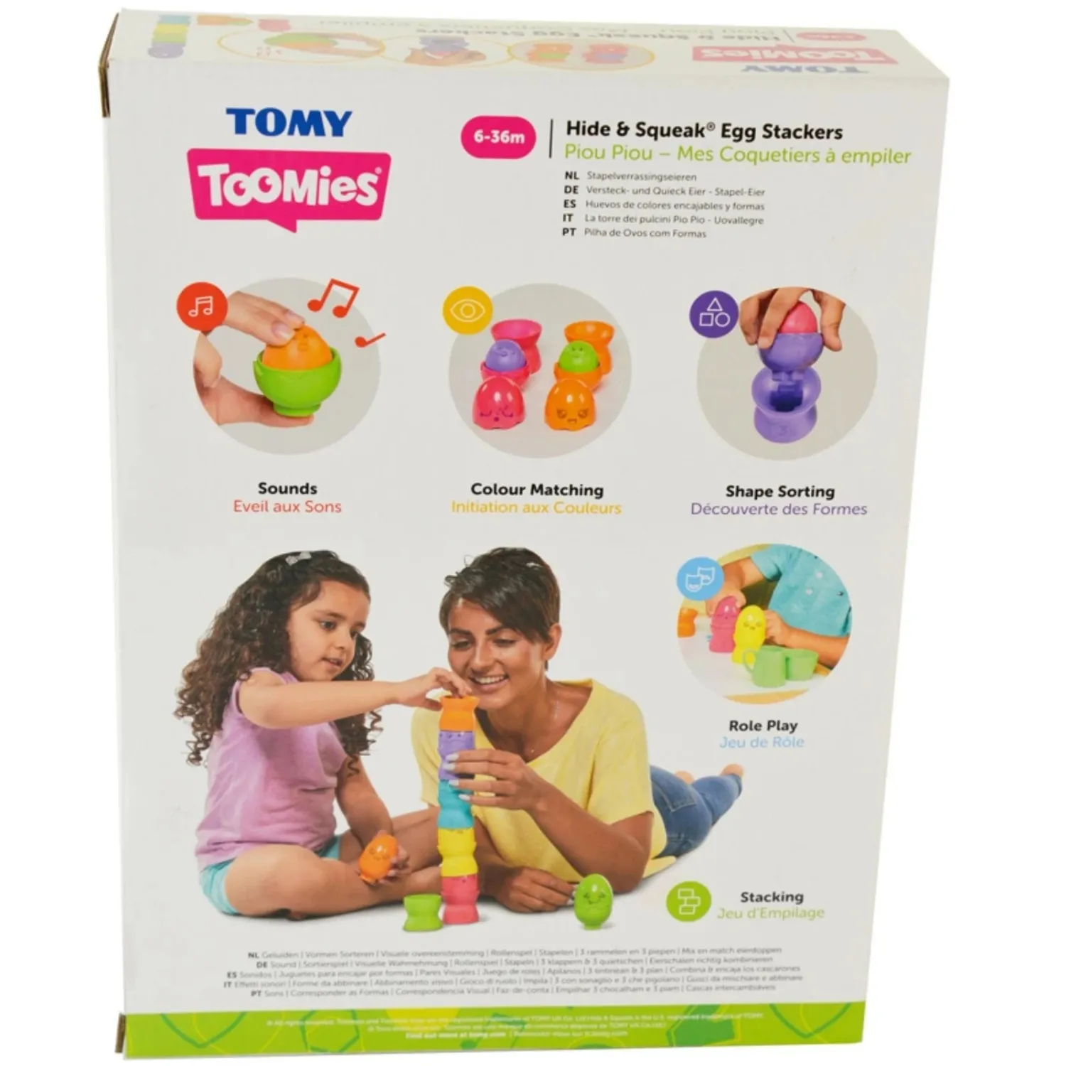 Tomy Yeni Saklambaçlı Yumurta Kule Seti 