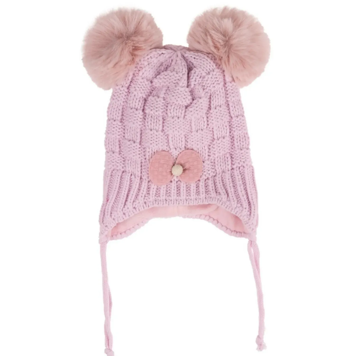 Kitti Eldiven Atkı Bere Takım 0-18 Ay Soft Pembe Asortili
