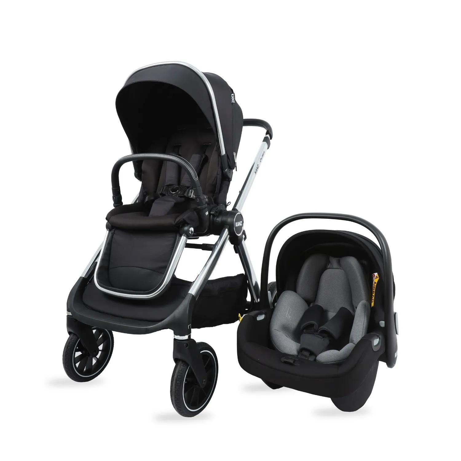 Kanz Explorer Travel Sistem Bebek Arabası Cole Black
