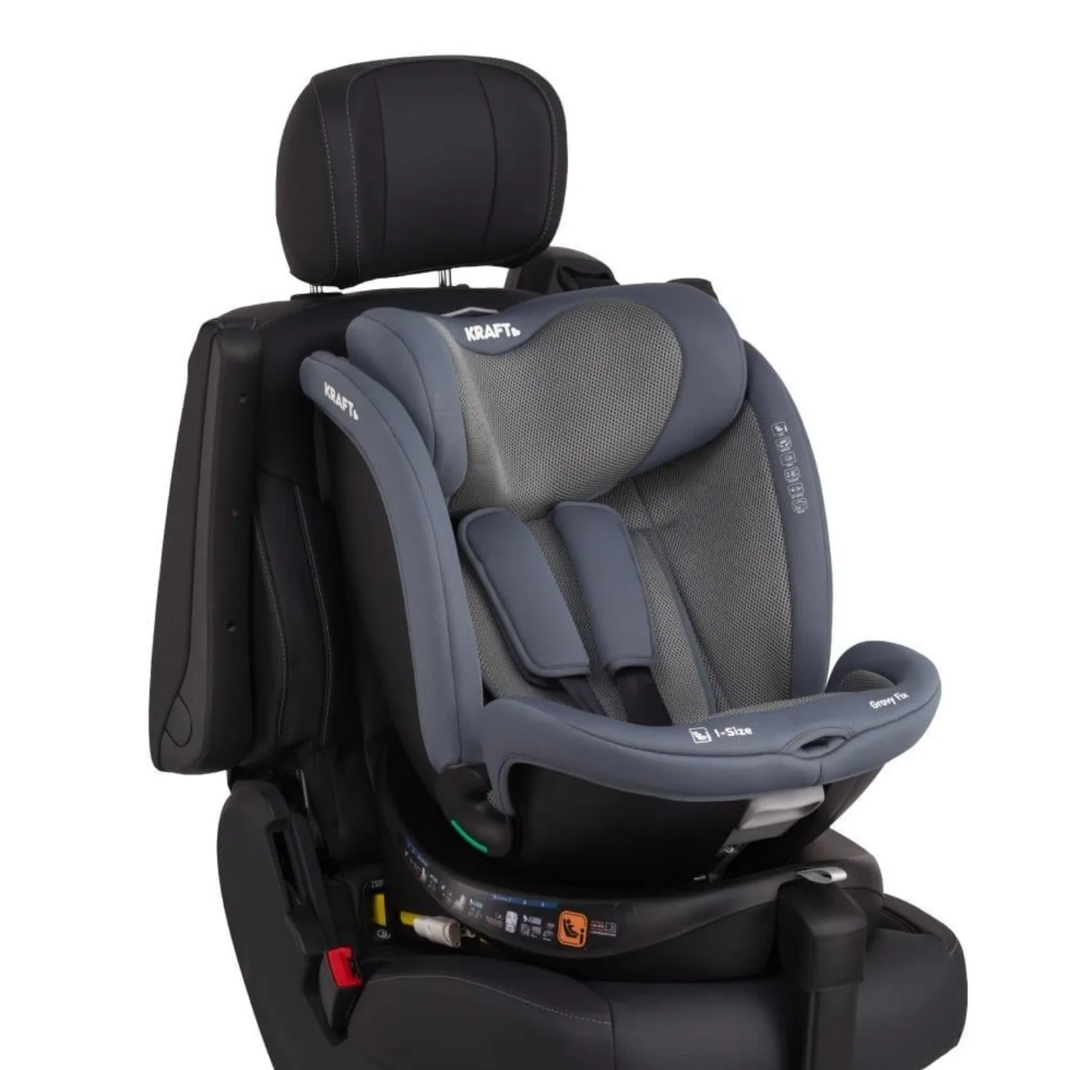 Kraft Grovy I-Size Oto Koltuğu 0-36 Kg Grey
