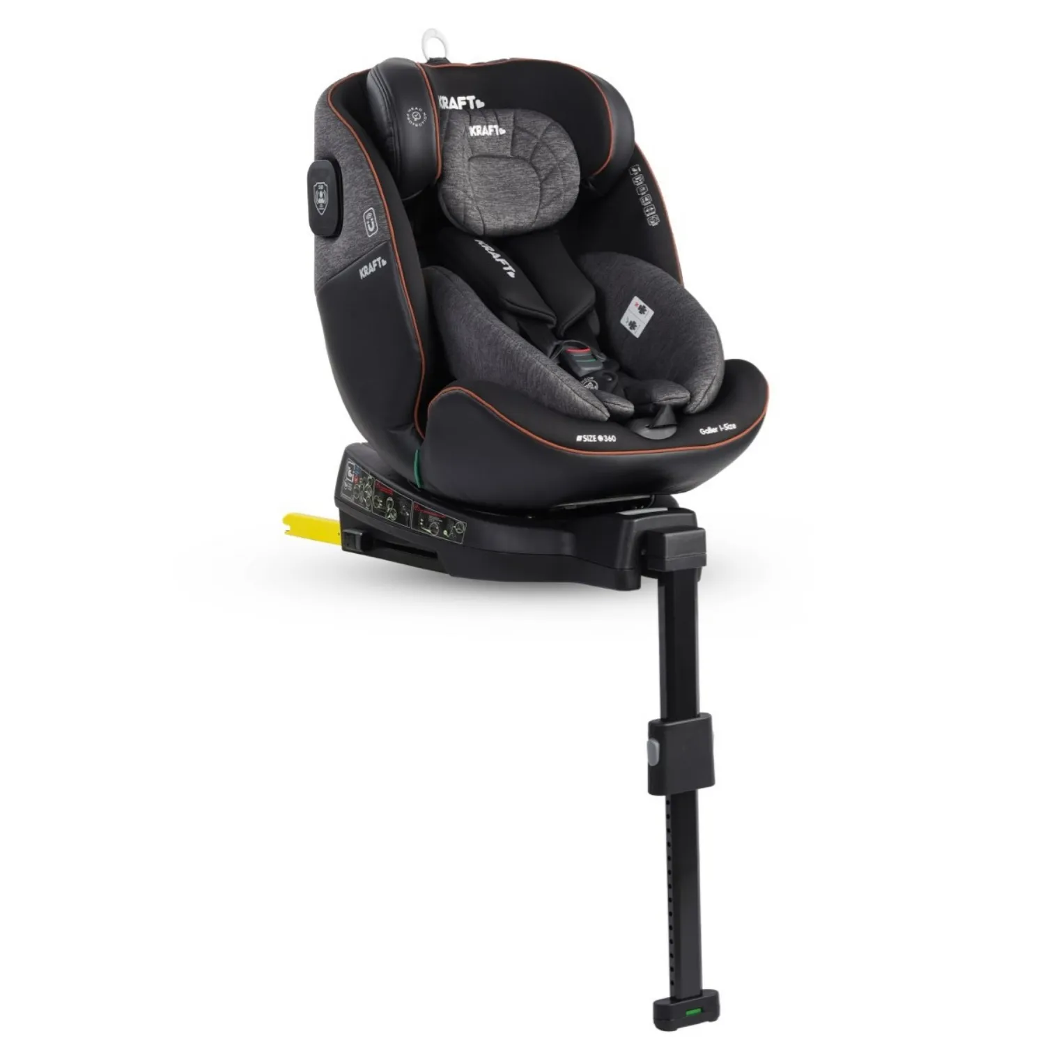 Kraft Galler I-Size Oto Koltuğu 0-36 Kg Açık Gri