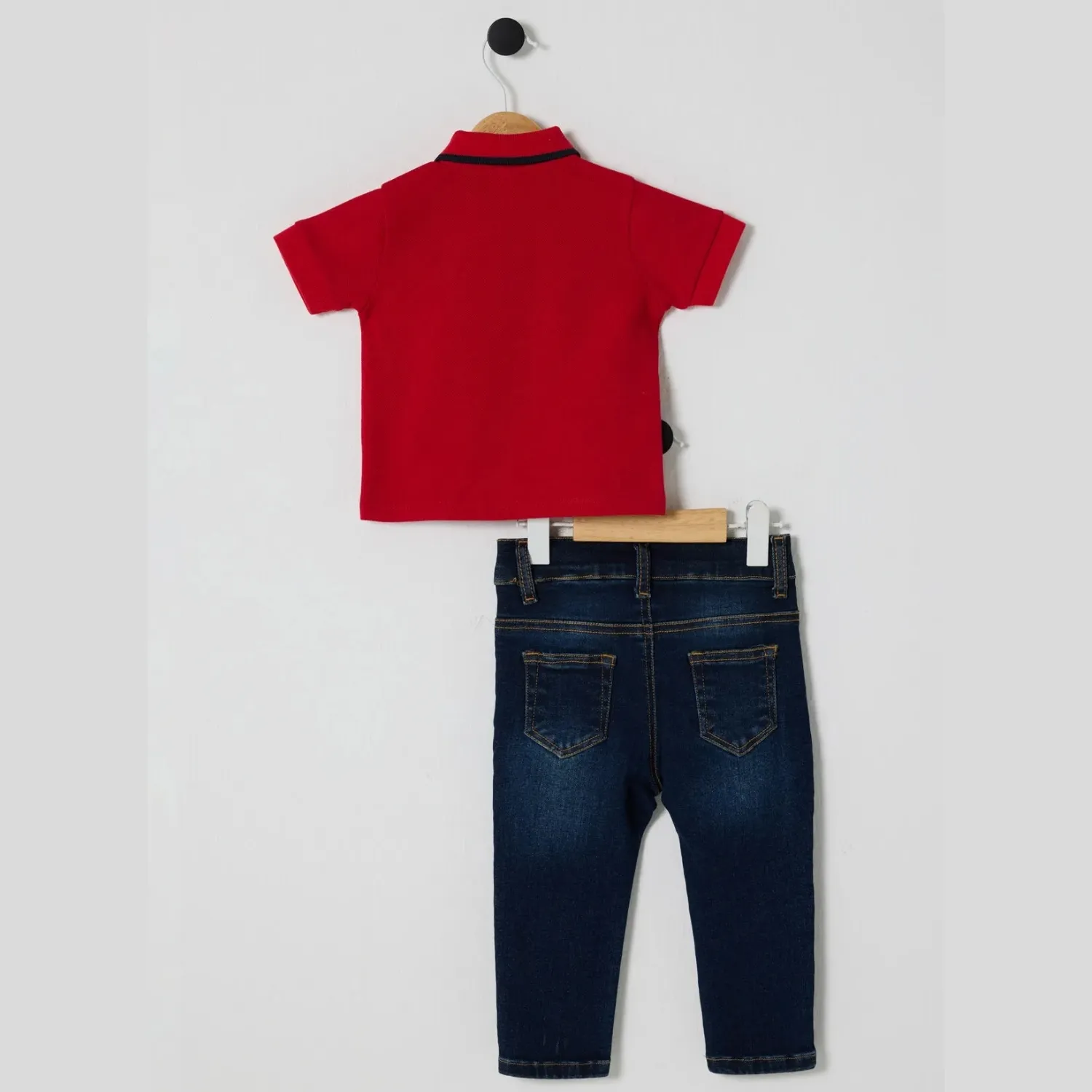 U.S. Polo 2li Takım T-Shirt Pike Kırmızı