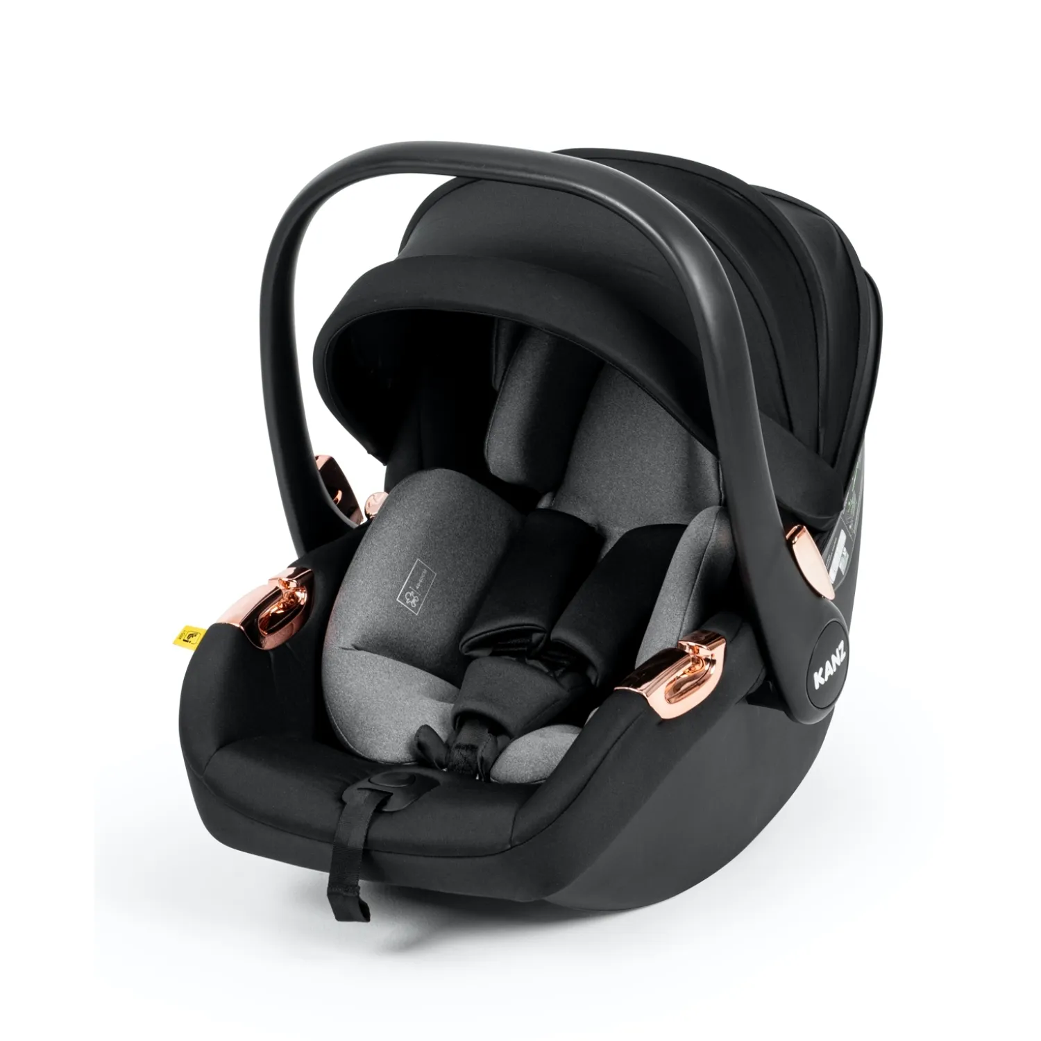 Kanz X-Go Ultimate Travel Sistem Bebek Arabası Rose Gold Siyah