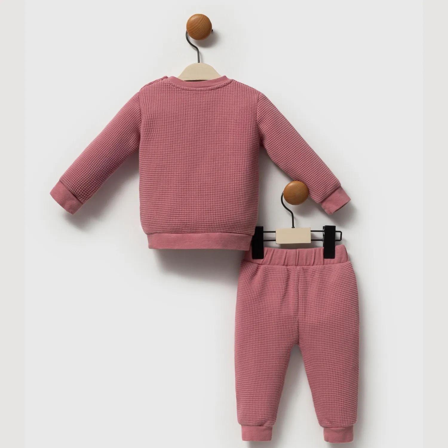 Moi Noi 2li Takım Waffle Mürdüm