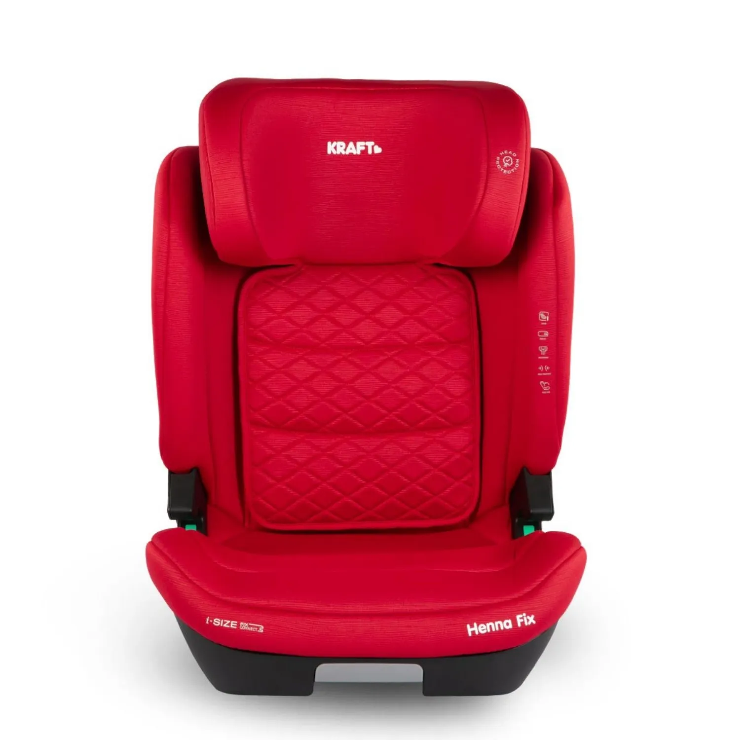 Kraft Henna Fix I-Size Oto Koltuğu 15-36 Kg Red