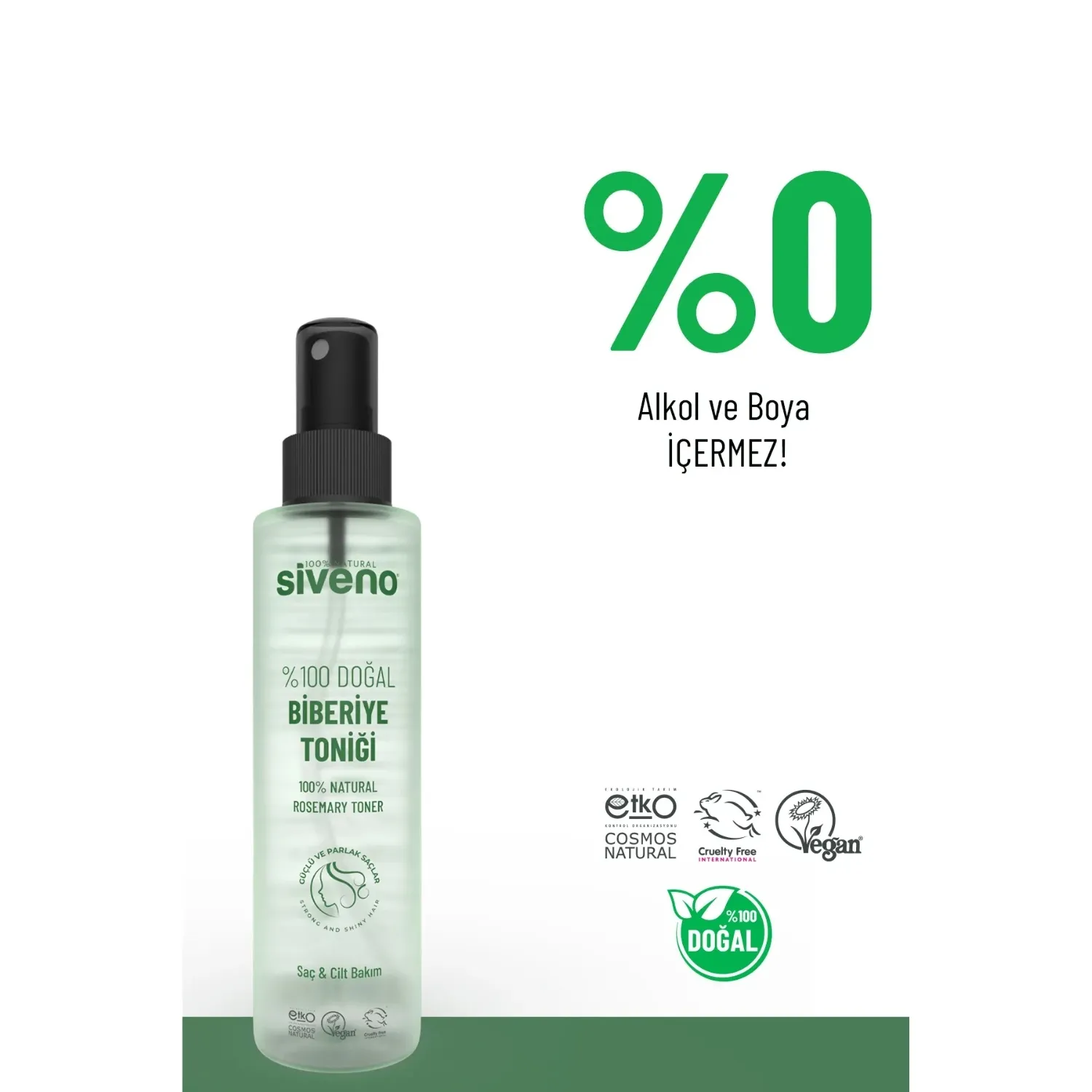 Siveno %100 Doğal Biberiye Toniği 150 ml
